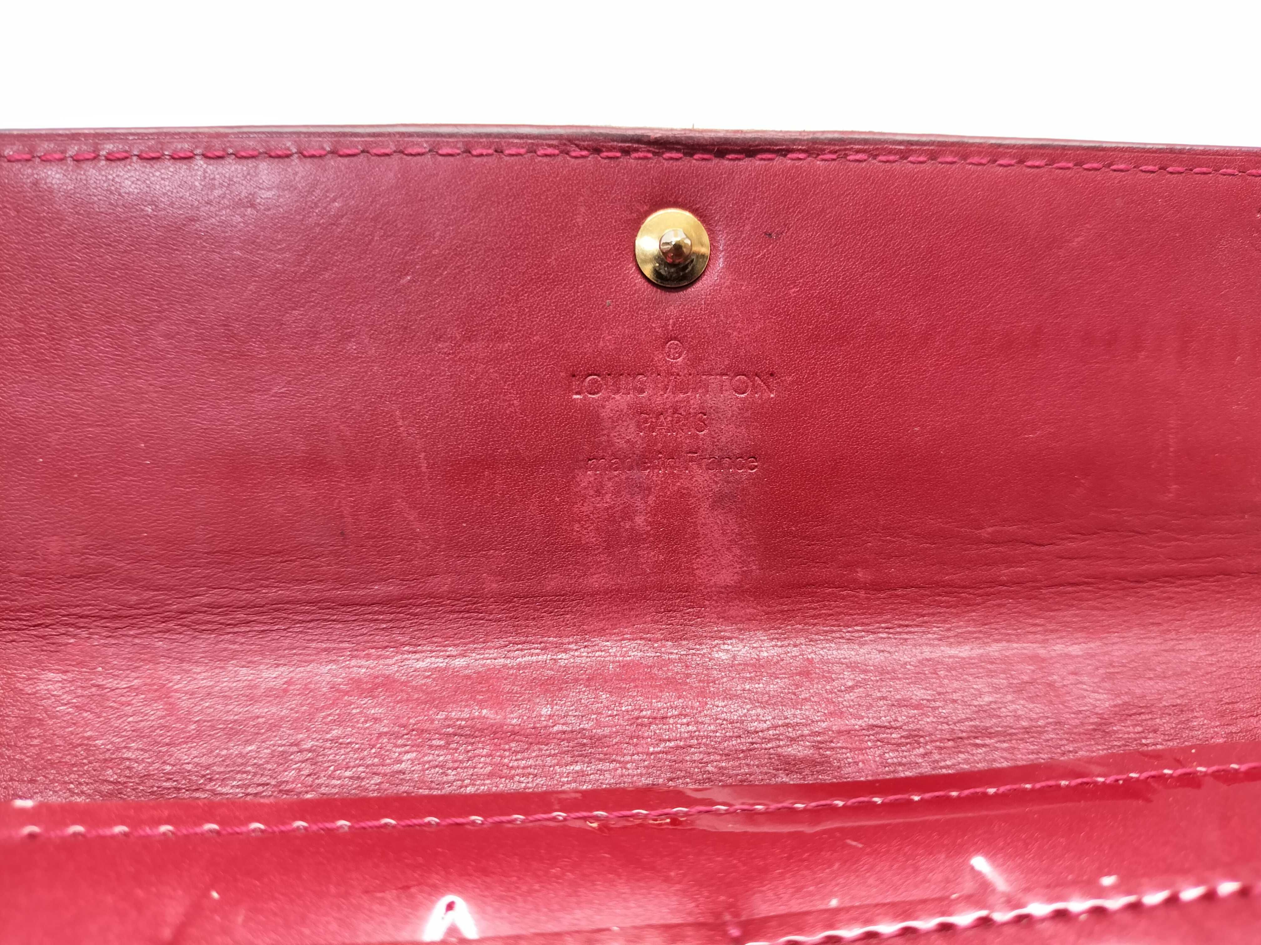 【水曜終了】(10229_0149)LOUIS VUITTON ヴェルニ ポルトフォイユ・サラ 財布