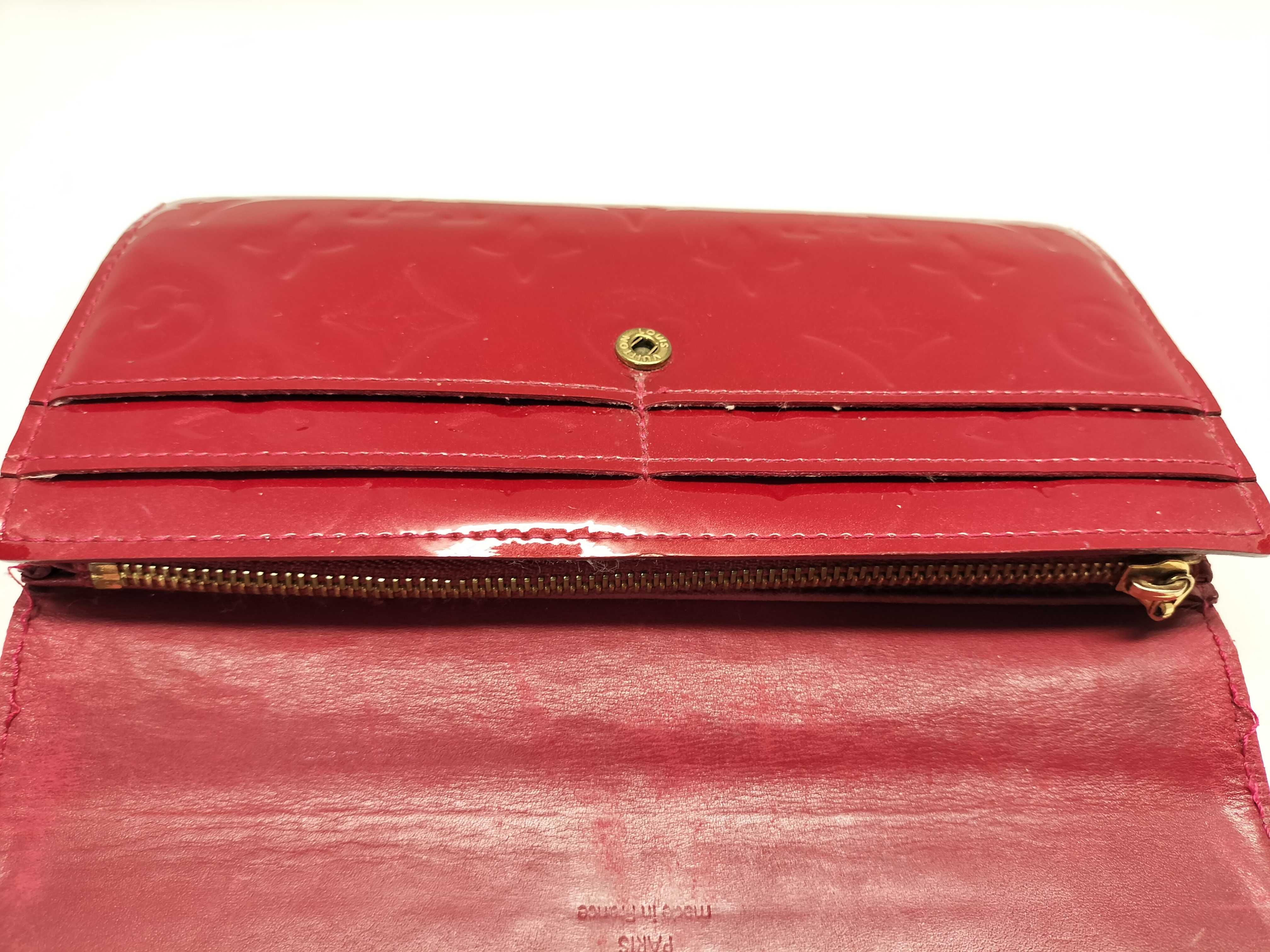 【水曜終了】(10229_0149)LOUIS VUITTON ヴェルニ ポルトフォイユ・サラ 財布