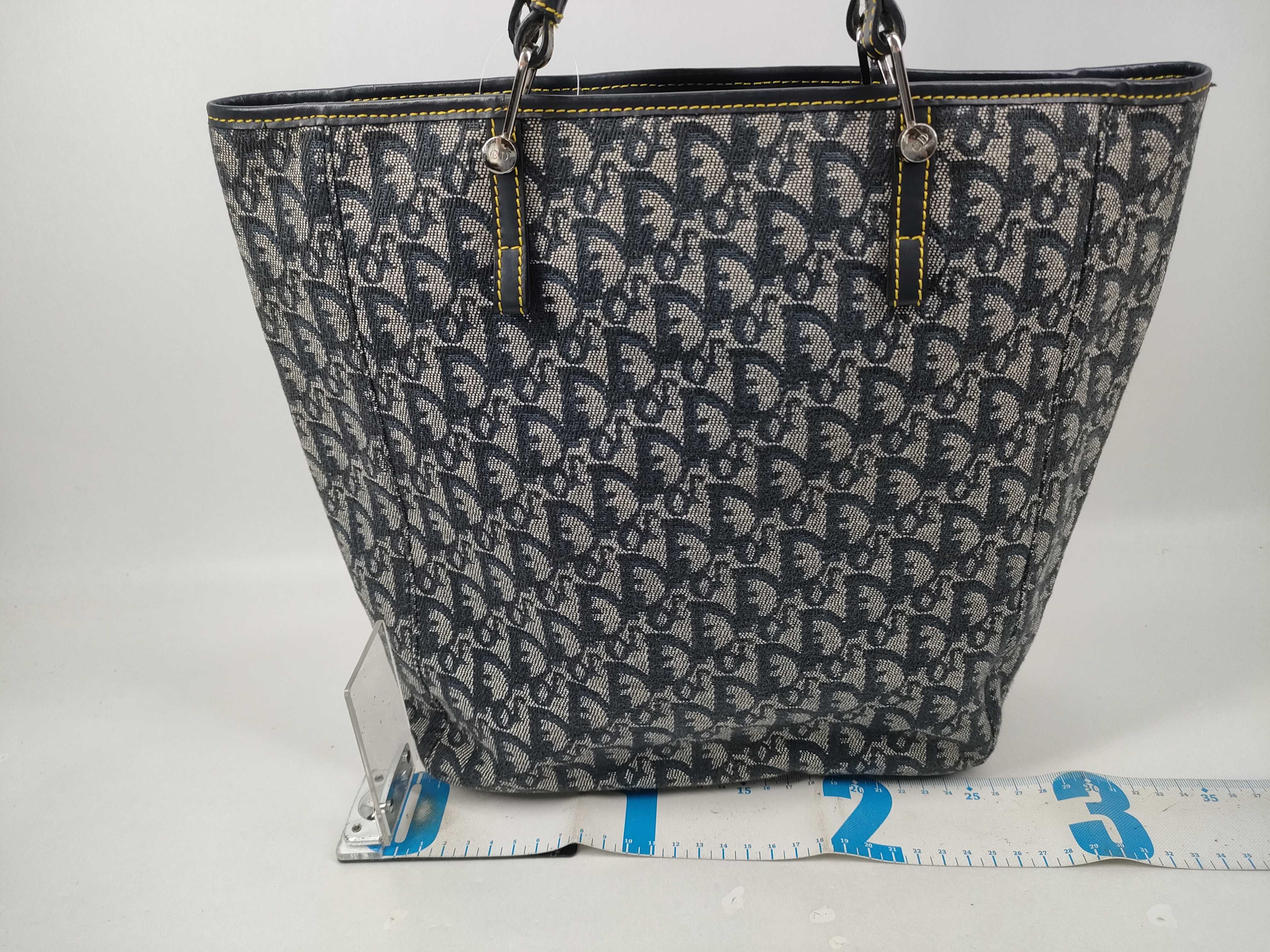 【水曜終了】(10220_0475)Dior トロッター トートバッグ トートバッグ