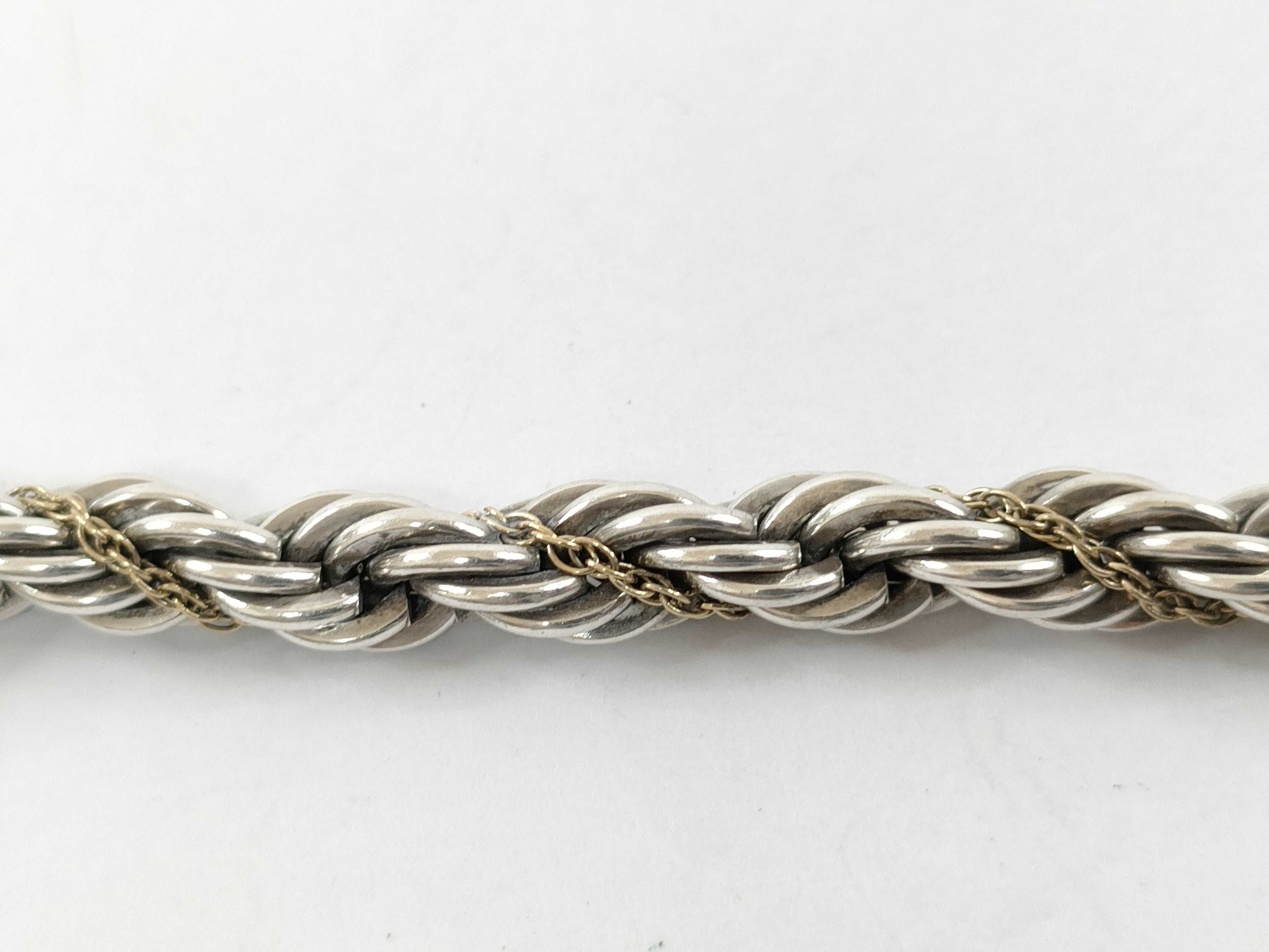 【水曜終了】(10221_0402)Tiffany&Co. *750 スクリュー SV925 14.1g ブレスレット・バングル