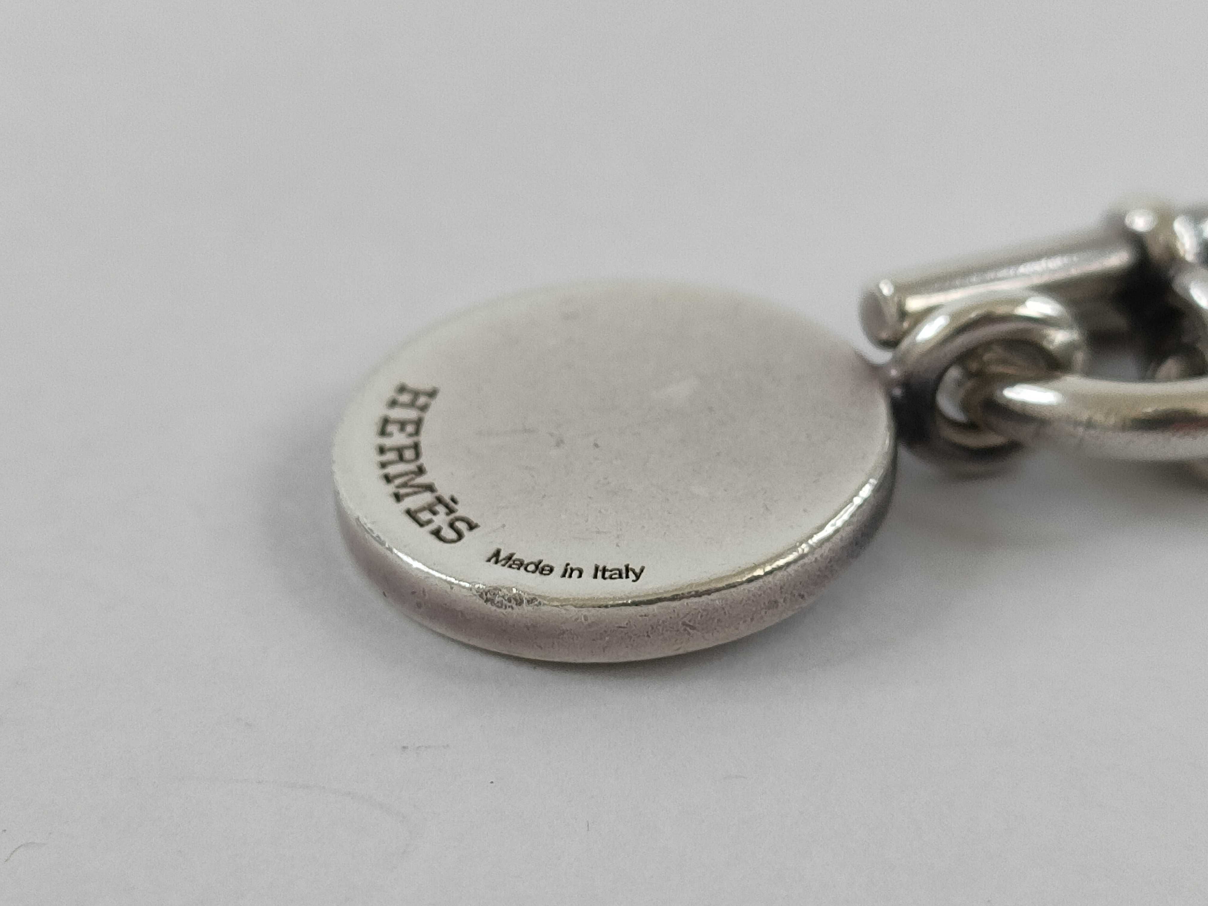 【水曜終了】(10216_0081)HERMES セリエ アミュレット SV925 9.8g ネックレス