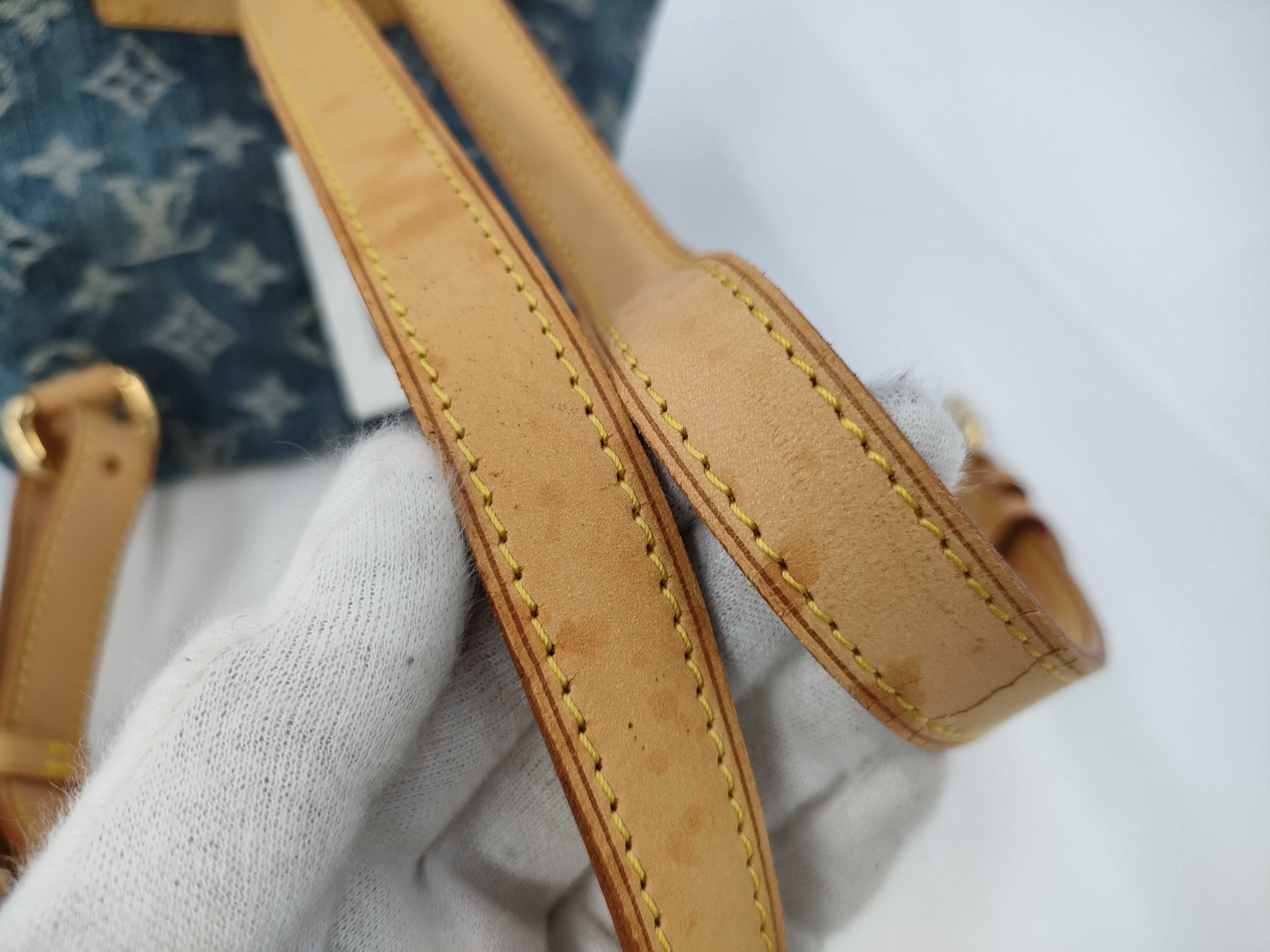 【水曜終了】(10229_0204)LOUIS VUITTON モノグラム デニム サックアド リュックサック