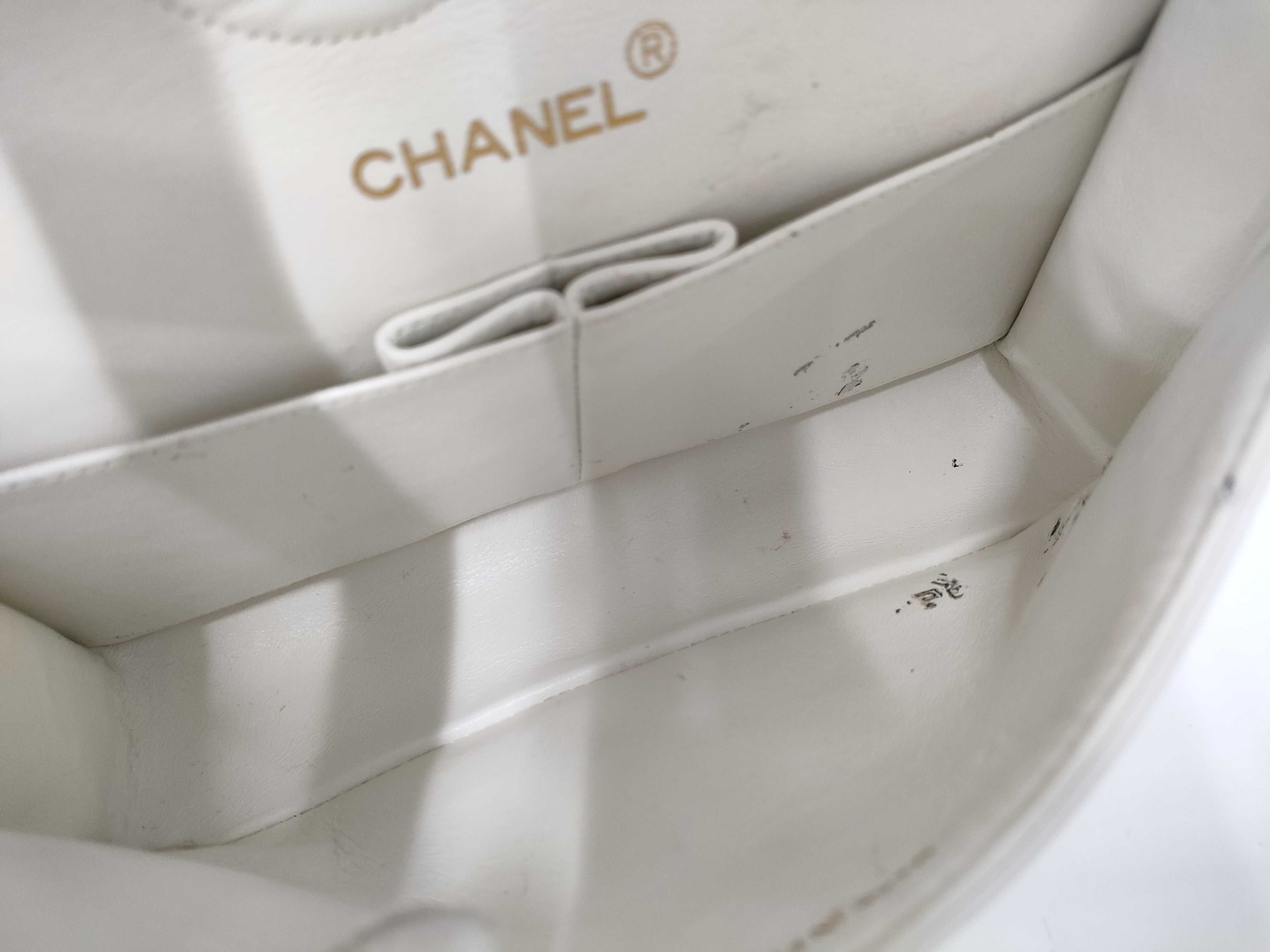 【水曜終了】(10228_0073)CHANEL ラムスキン マトラッセ Wフラップ ショルダーバッグ