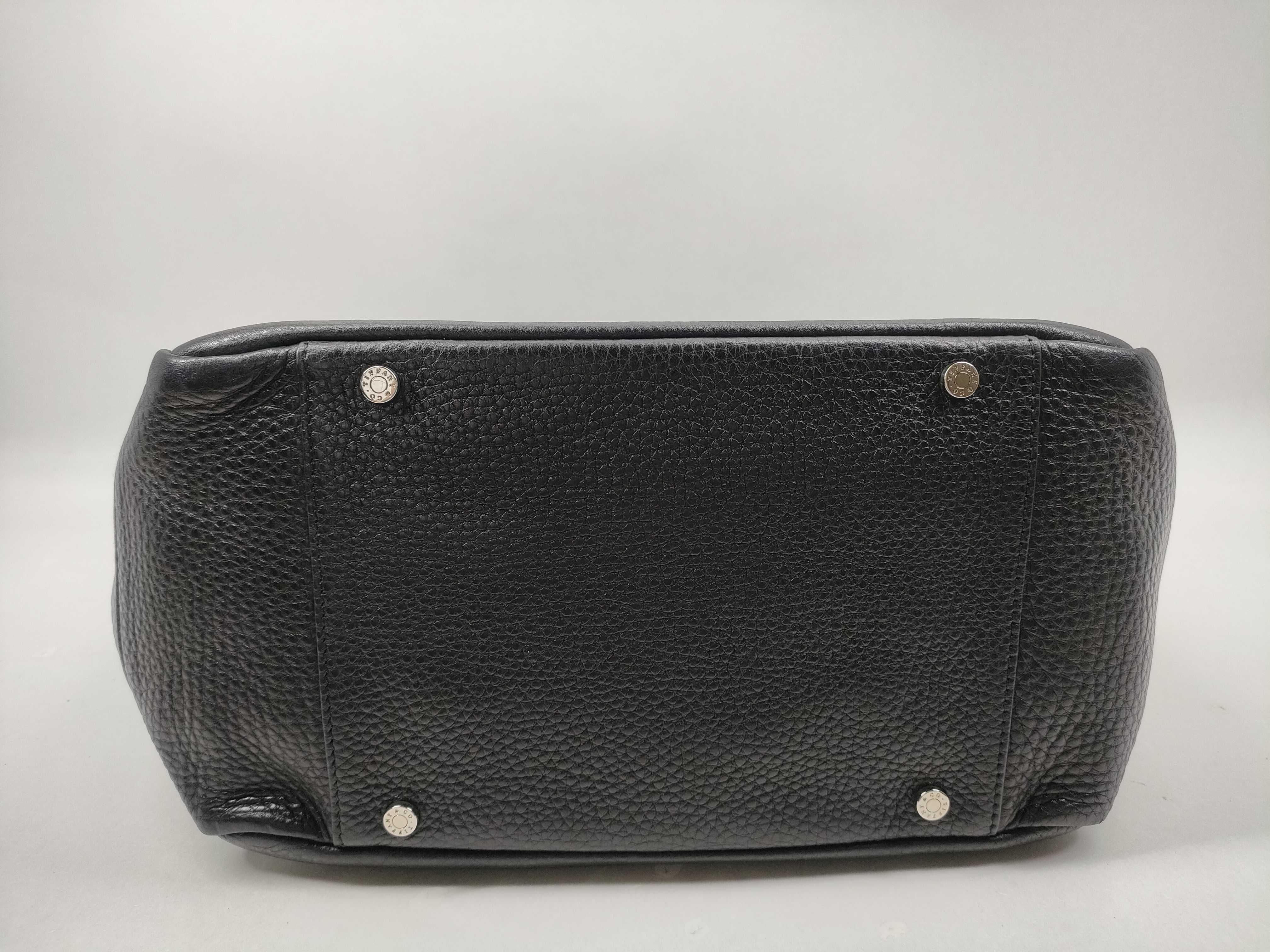 【水曜終了】(10220_0376)Tiffany&Co. アリー サッチェル レザー トートバッグ トートバッグ