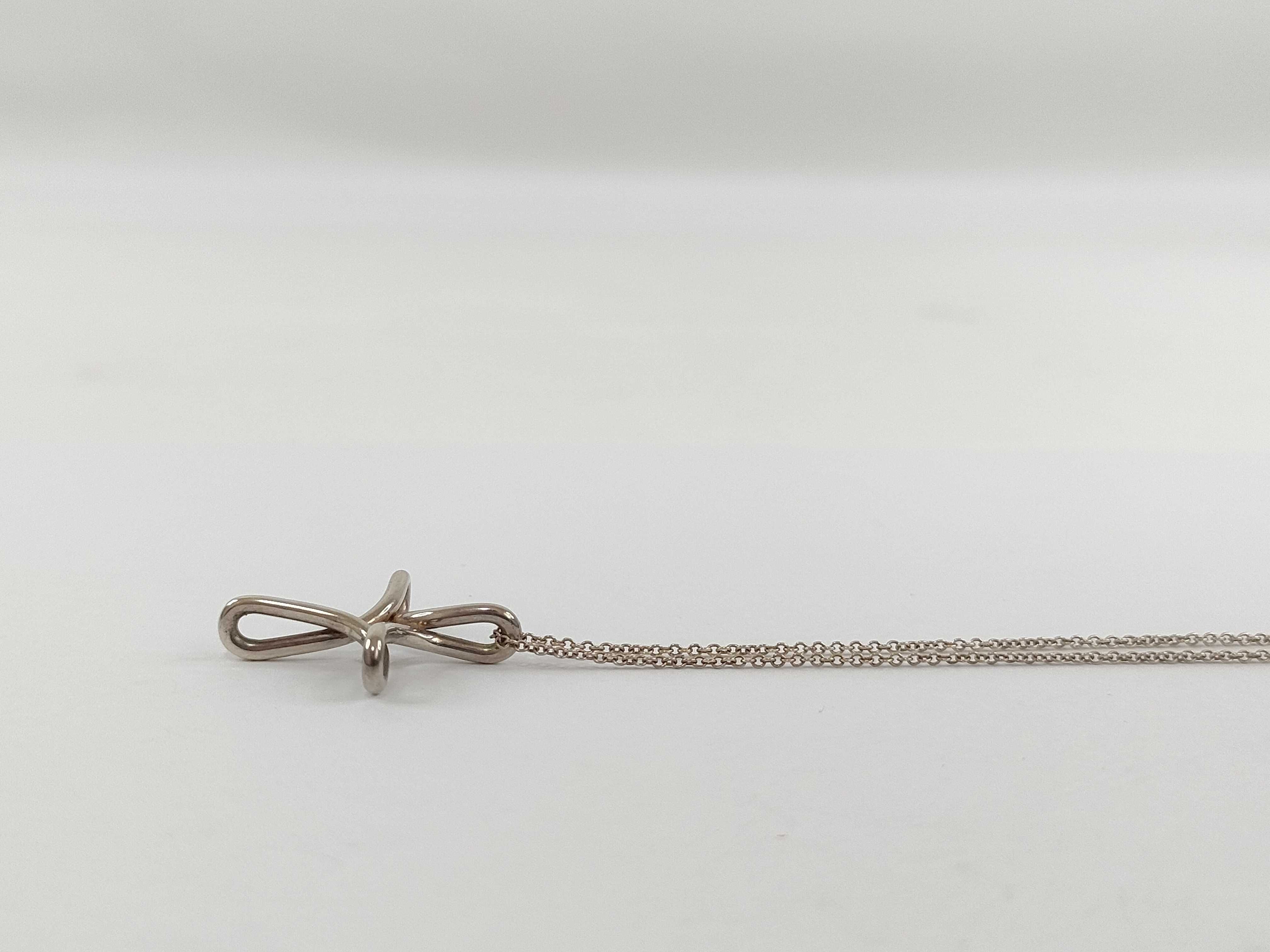 【水曜終了】(10221_0409)Tiffany&Co. クロスモチーフ ネックレス ネックレス