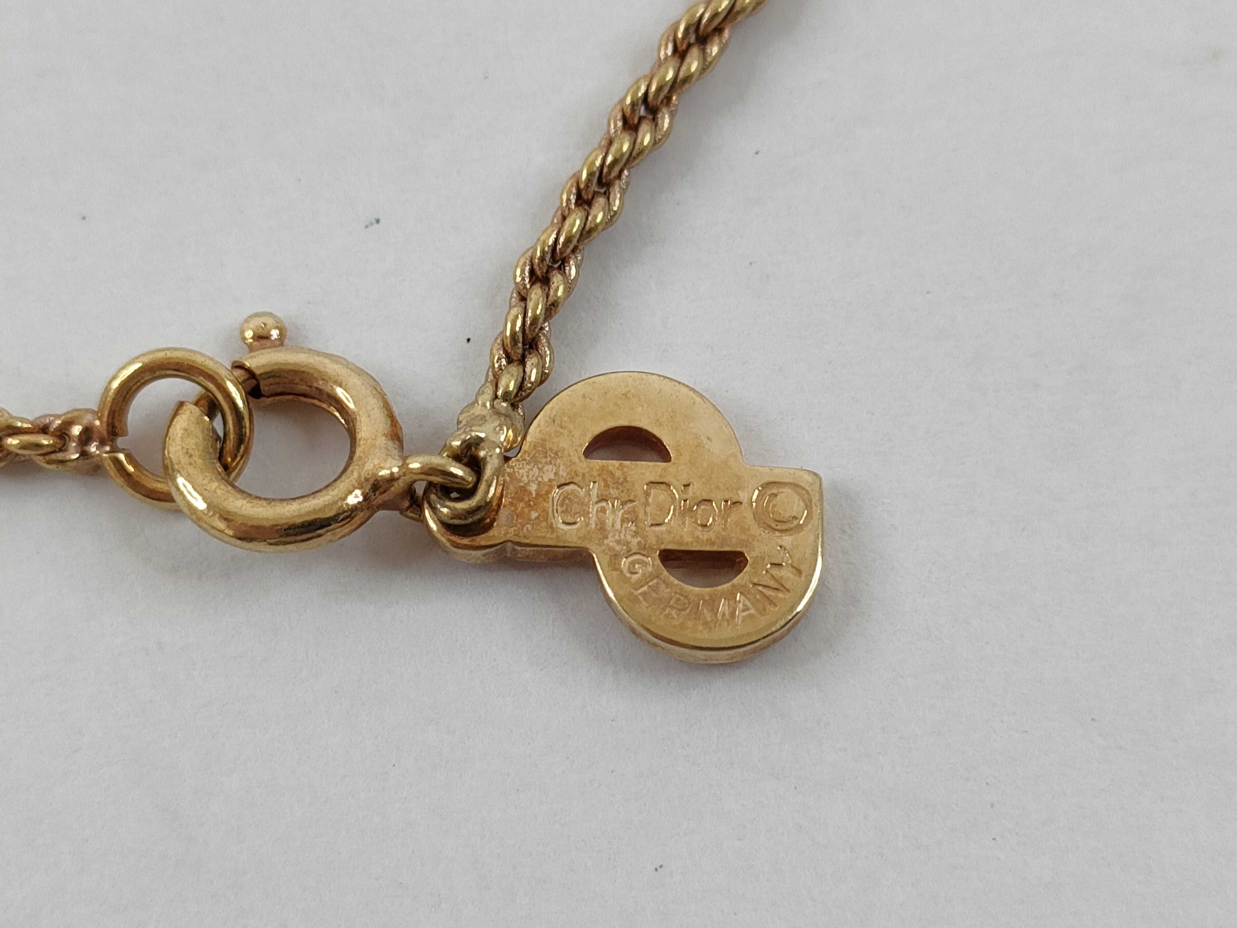 【水曜終了】(10221_0694)Dior CDロゴネックレス ネックレス