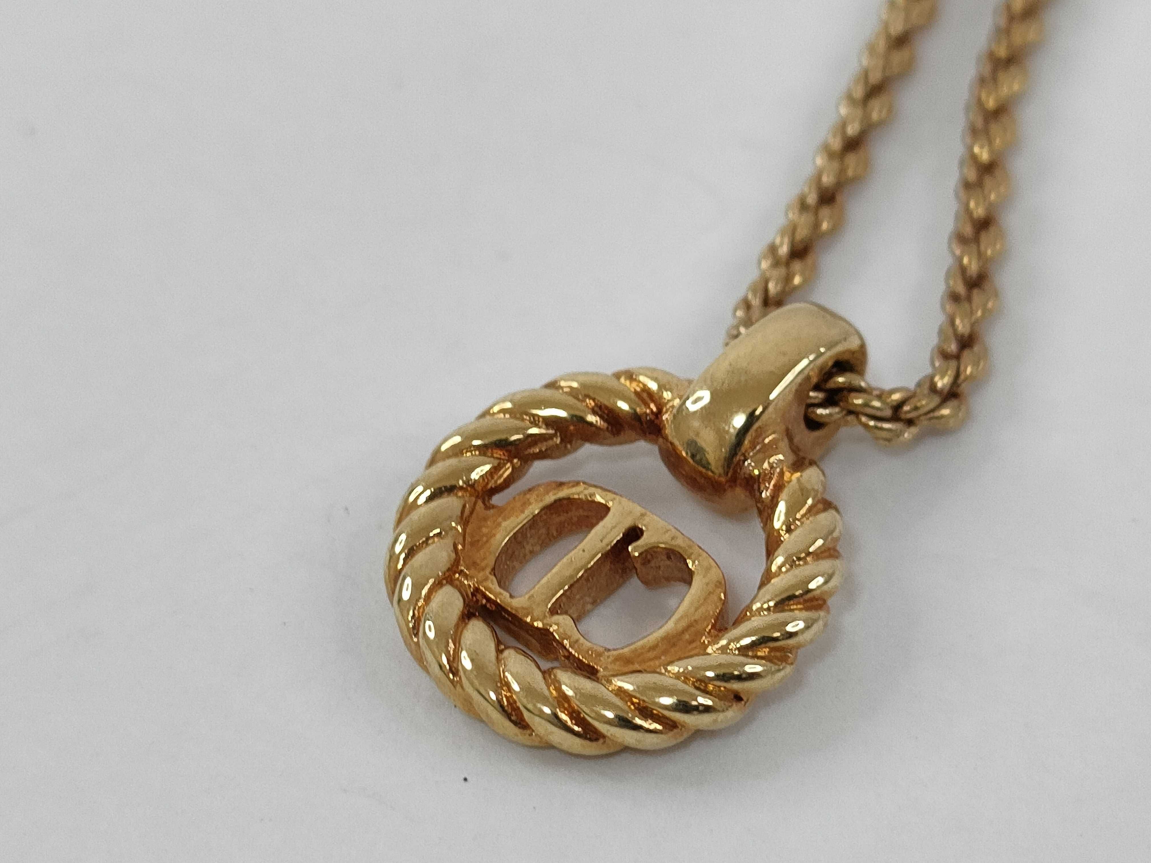 【水曜終了】(10221_0694)Dior CDロゴネックレス ネックレス