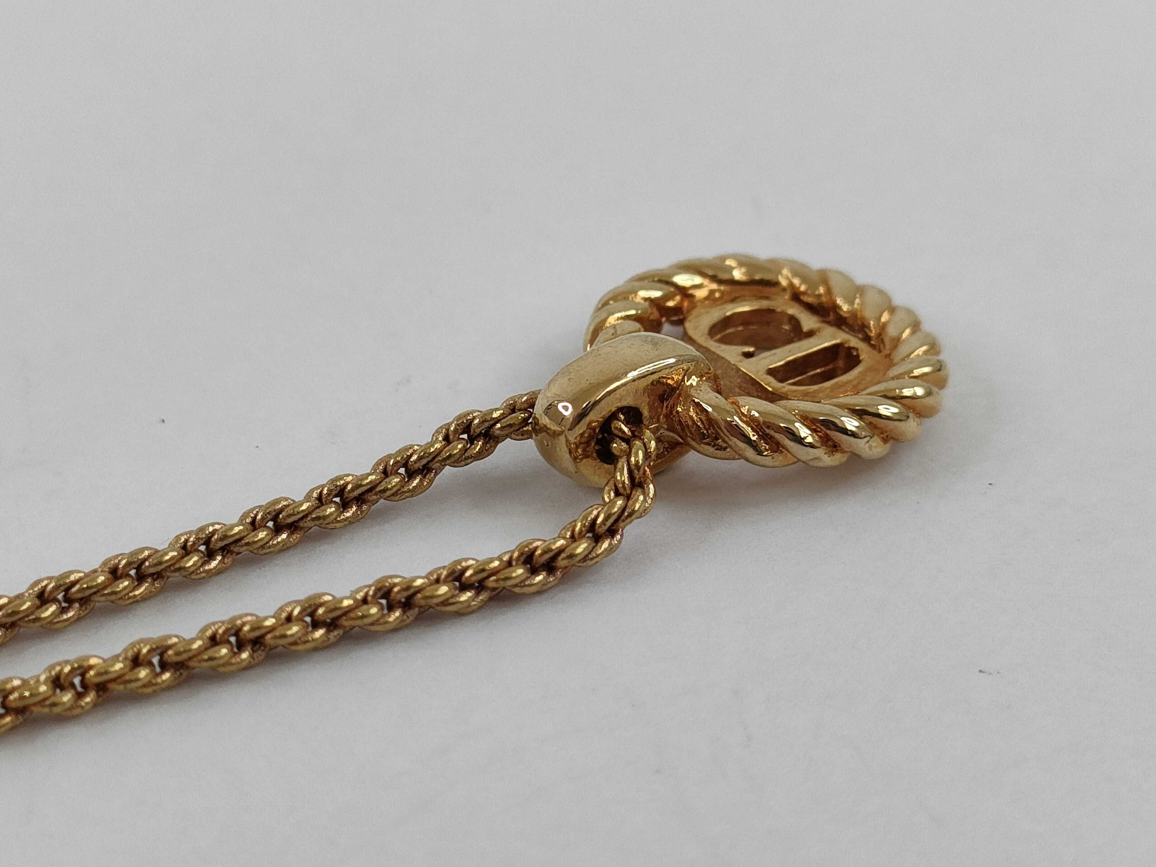 【水曜終了】(10221_0694)Dior CDロゴネックレス ネックレス