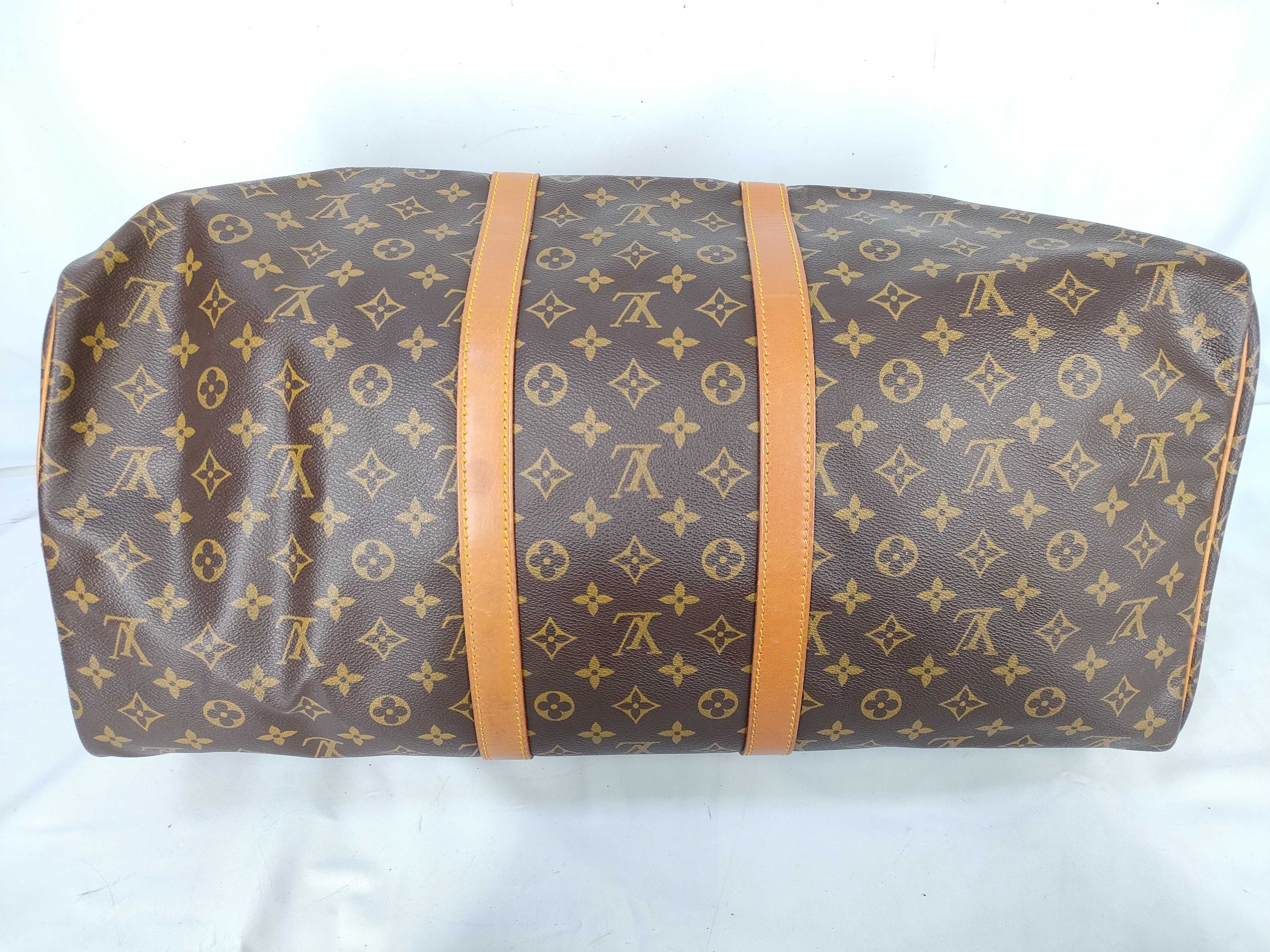 【水曜終了】(10229_0059)LOUIS VUITTON モノグラム M41424 キーポル55 ボストンバッグ