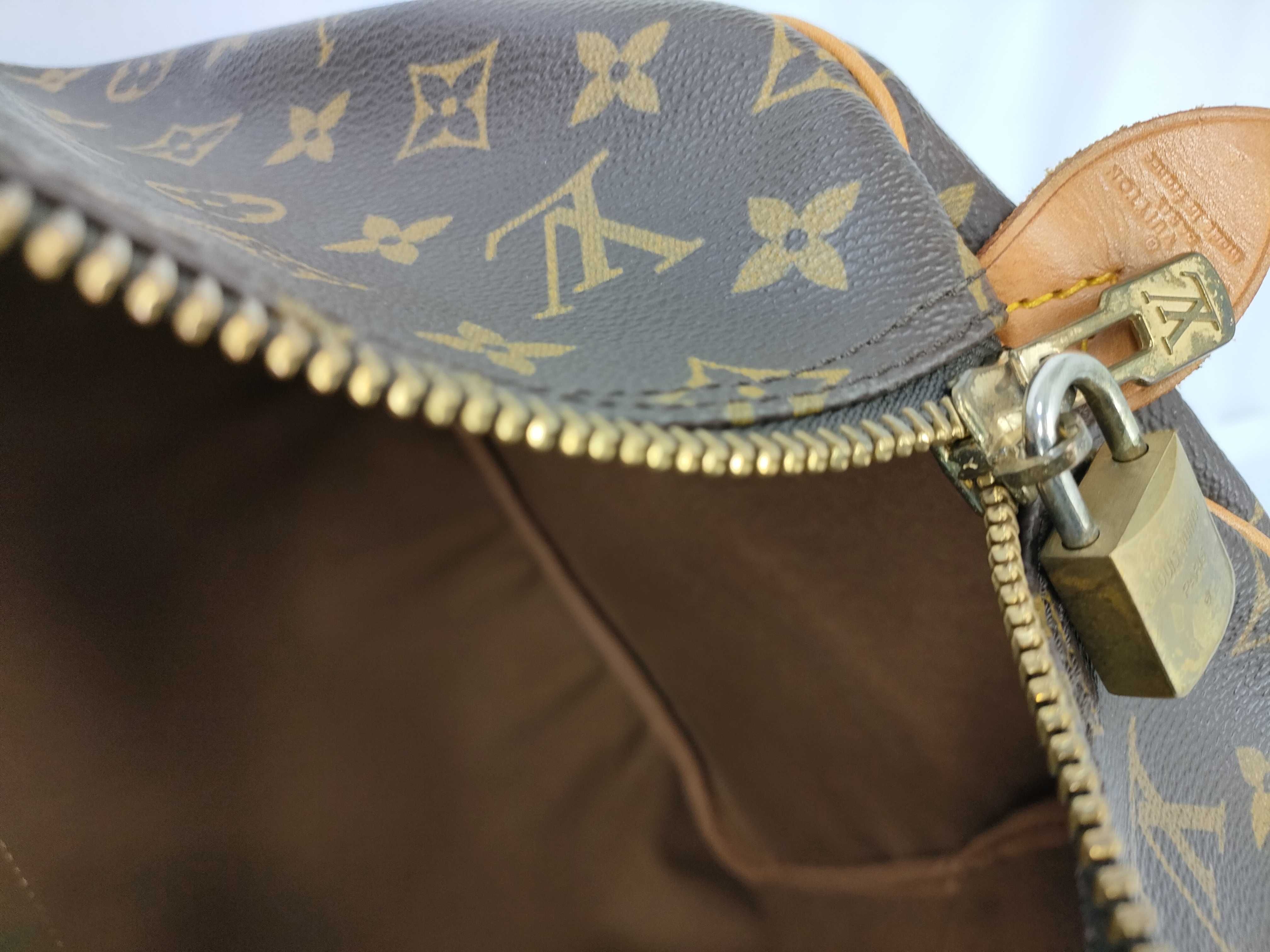 【水曜終了】(10229_0059)LOUIS VUITTON モノグラム M41424 キーポル55 ボストンバッグ