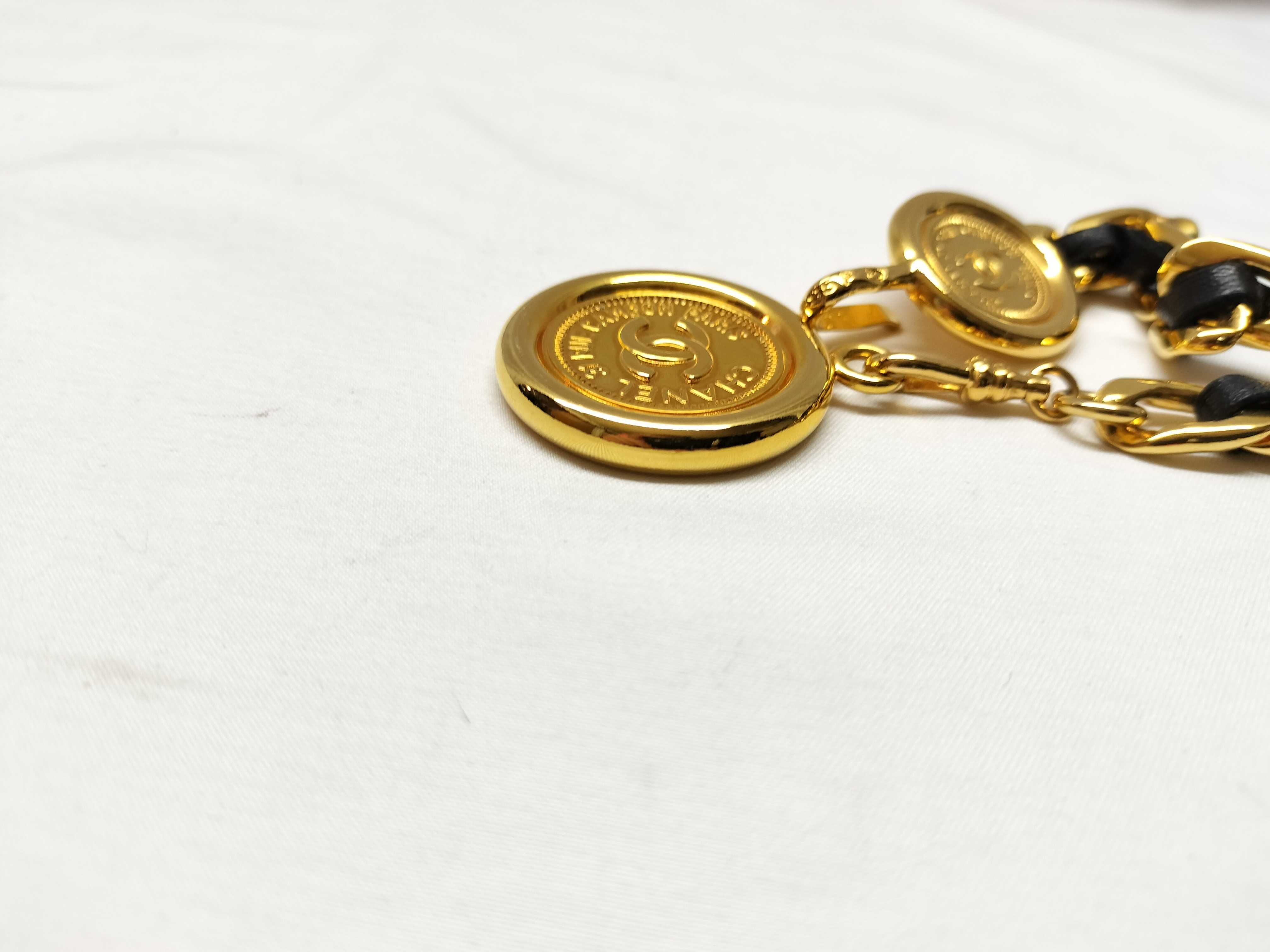 【水曜終了】(10228_0058)CHANEL 95P チェーン ネックレス ベルト