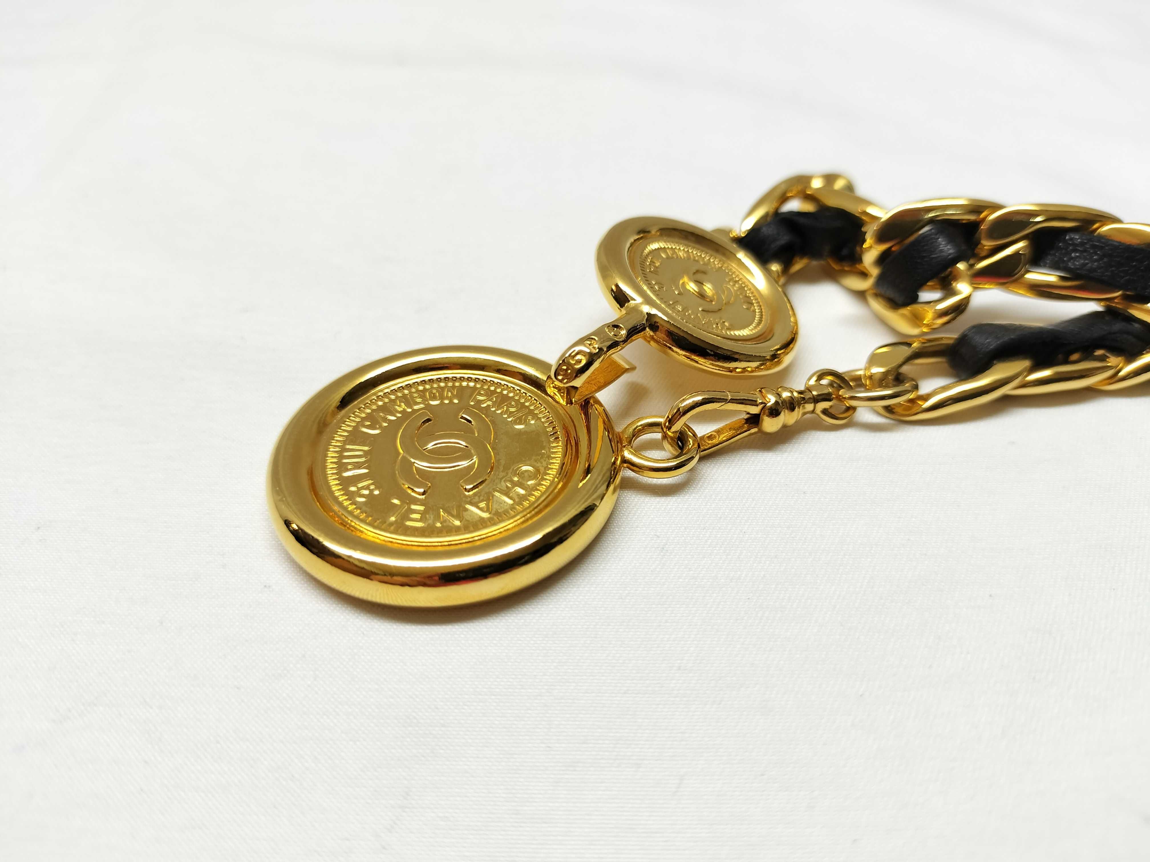 【水曜終了】(10228_0058)CHANEL 95P チェーン ネックレス ベルト