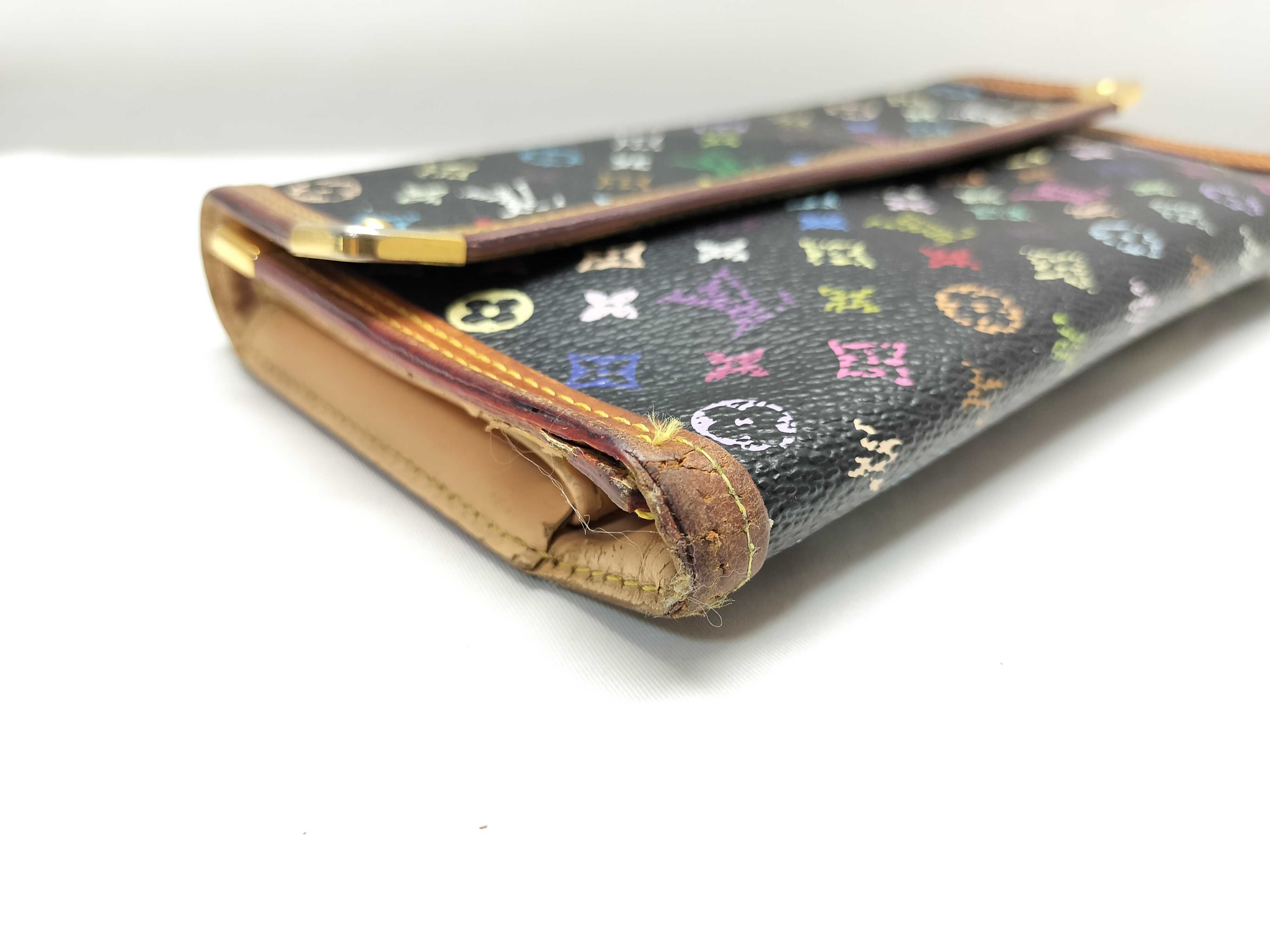 【水曜終了】(10229_0155)LOUIS VUITTON モノグラム M92658 マルチカラー ポルトフォイユ・インターナショナル 財布 財布