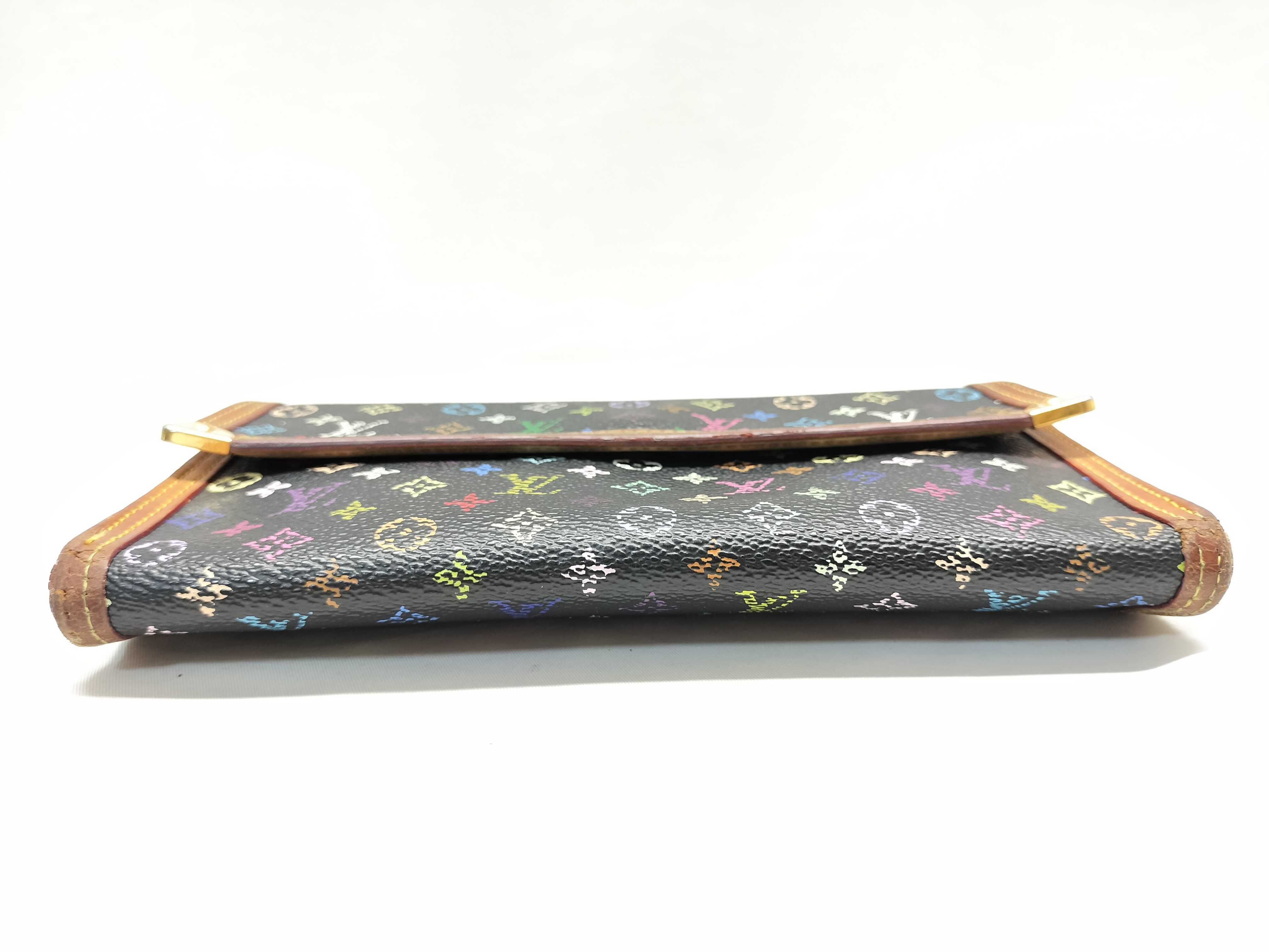 【水曜終了】(10229_0155)LOUIS VUITTON モノグラム M92658 マルチカラー ポルトフォイユ・インターナショナル 財布 財布