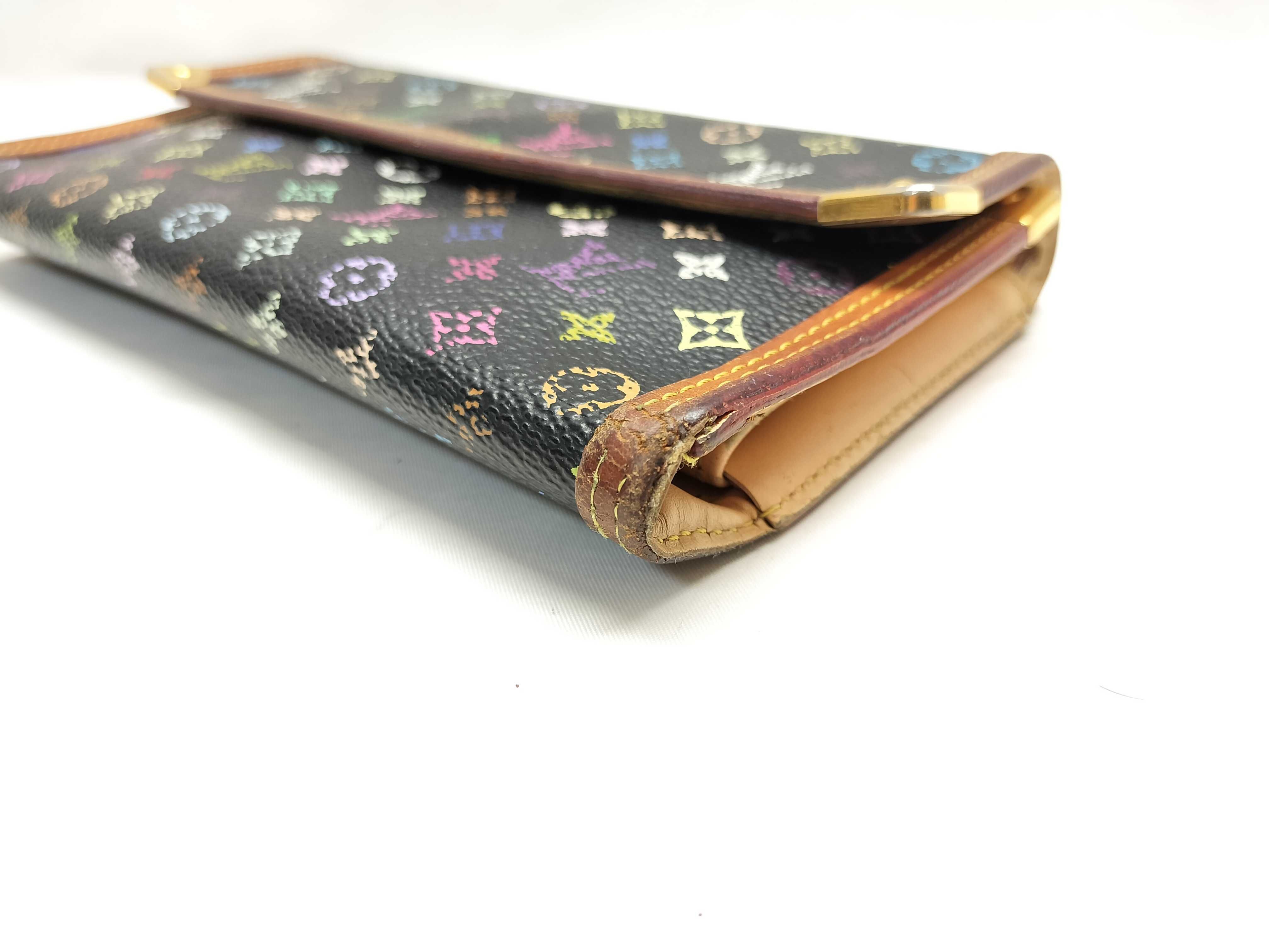 【水曜終了】(10229_0155)LOUIS VUITTON モノグラム M92658 マルチカラー ポルトフォイユ・インターナショナル 財布 財布