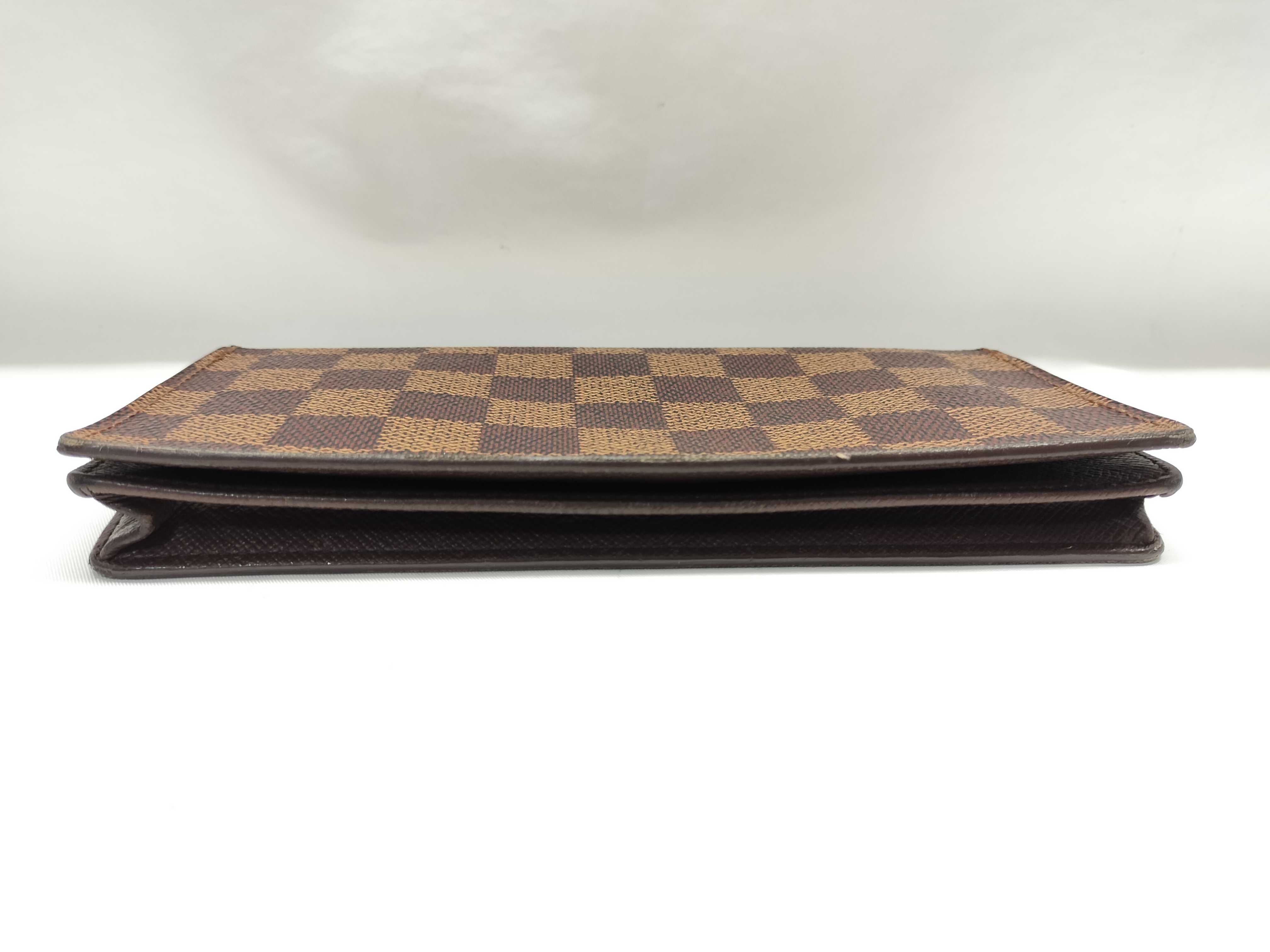 【水曜終了】(10229_0156)LOUIS VUITTON ダミエ ポルトカルトクレディ N60825 札入れ