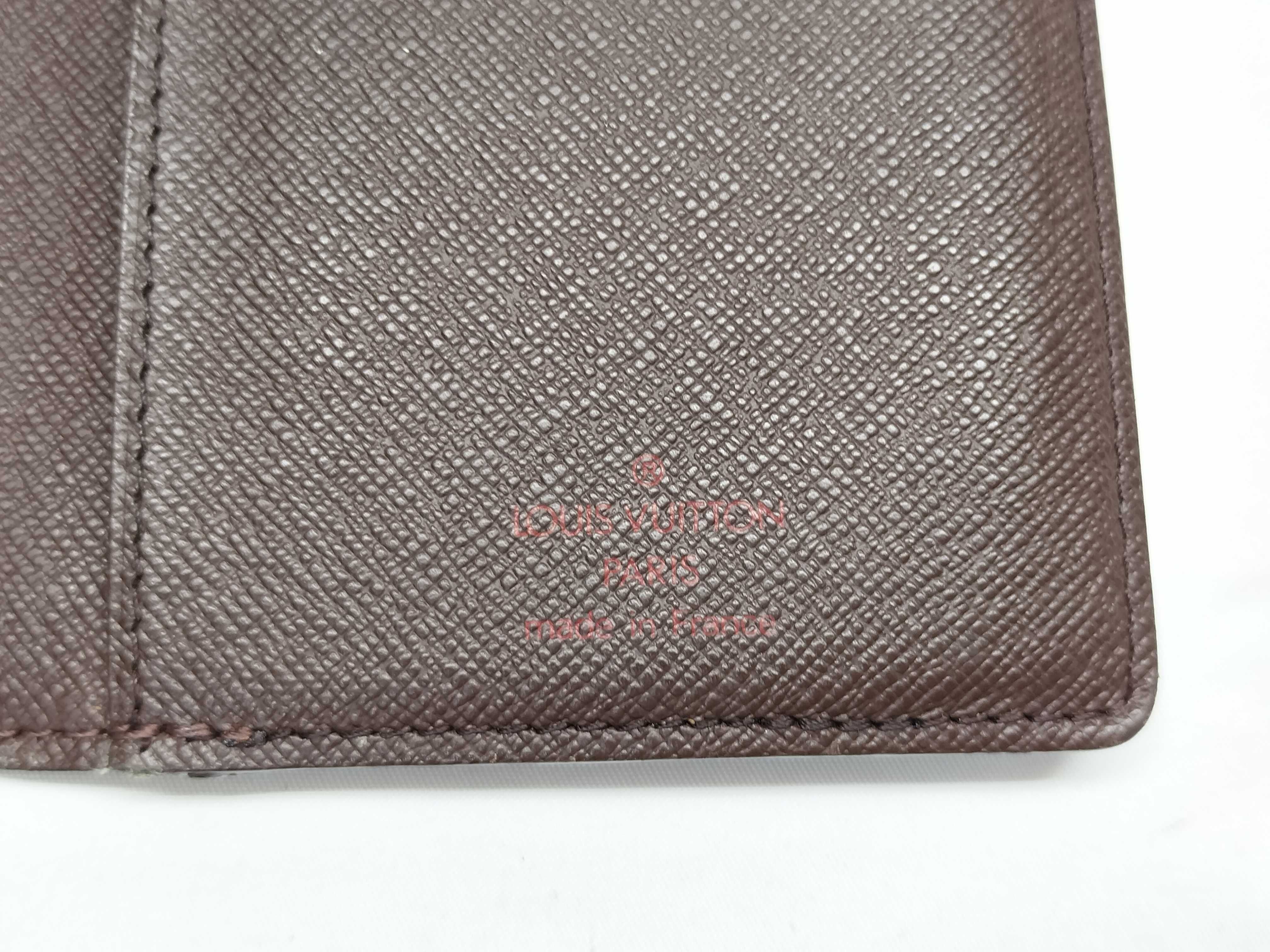 【水曜終了】(10229_0156)LOUIS VUITTON ダミエ ポルトカルトクレディ N60825 札入れ