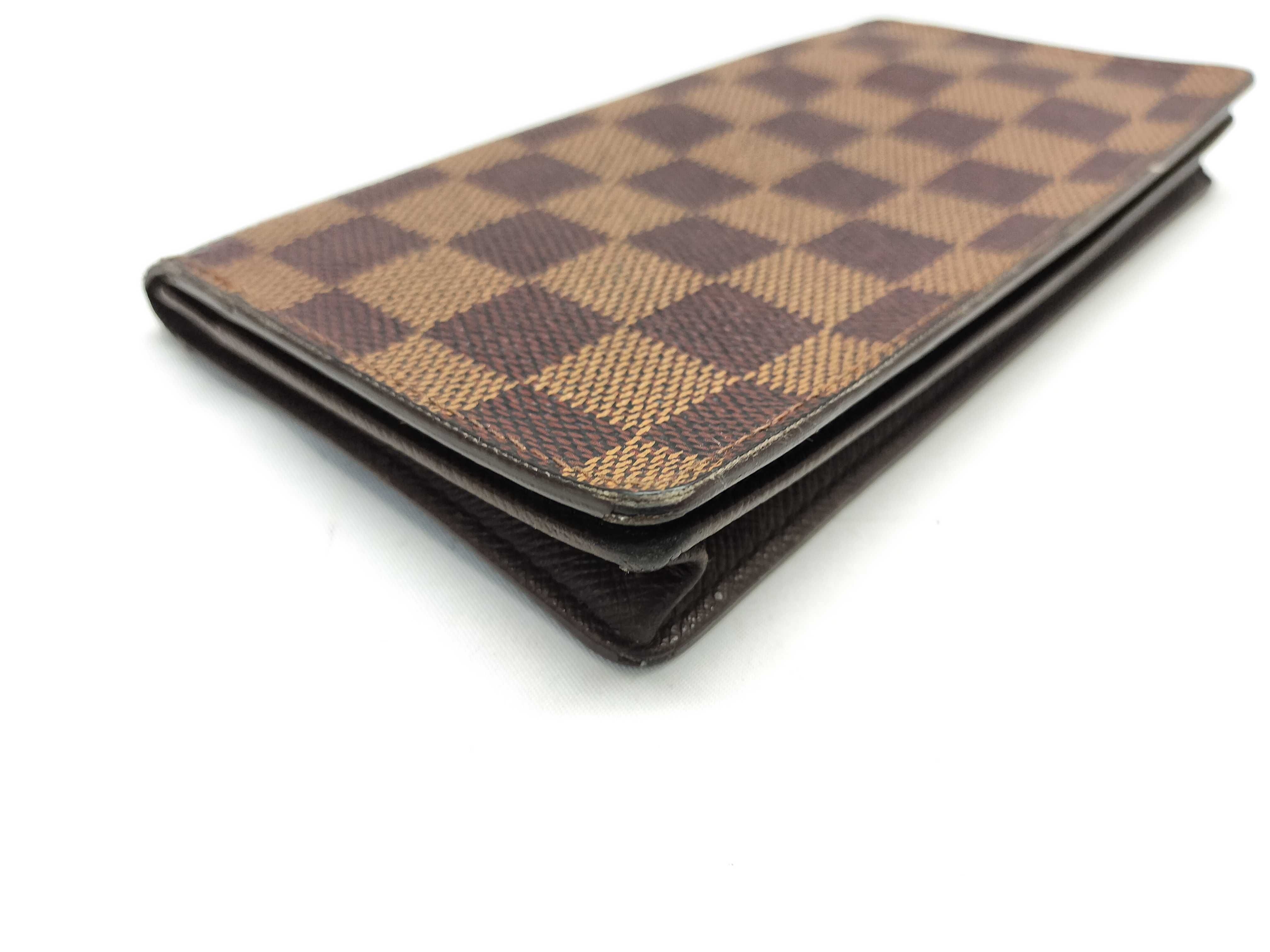 【水曜終了】(10229_0156)LOUIS VUITTON ダミエ ポルトカルトクレディ N60825 札入れ