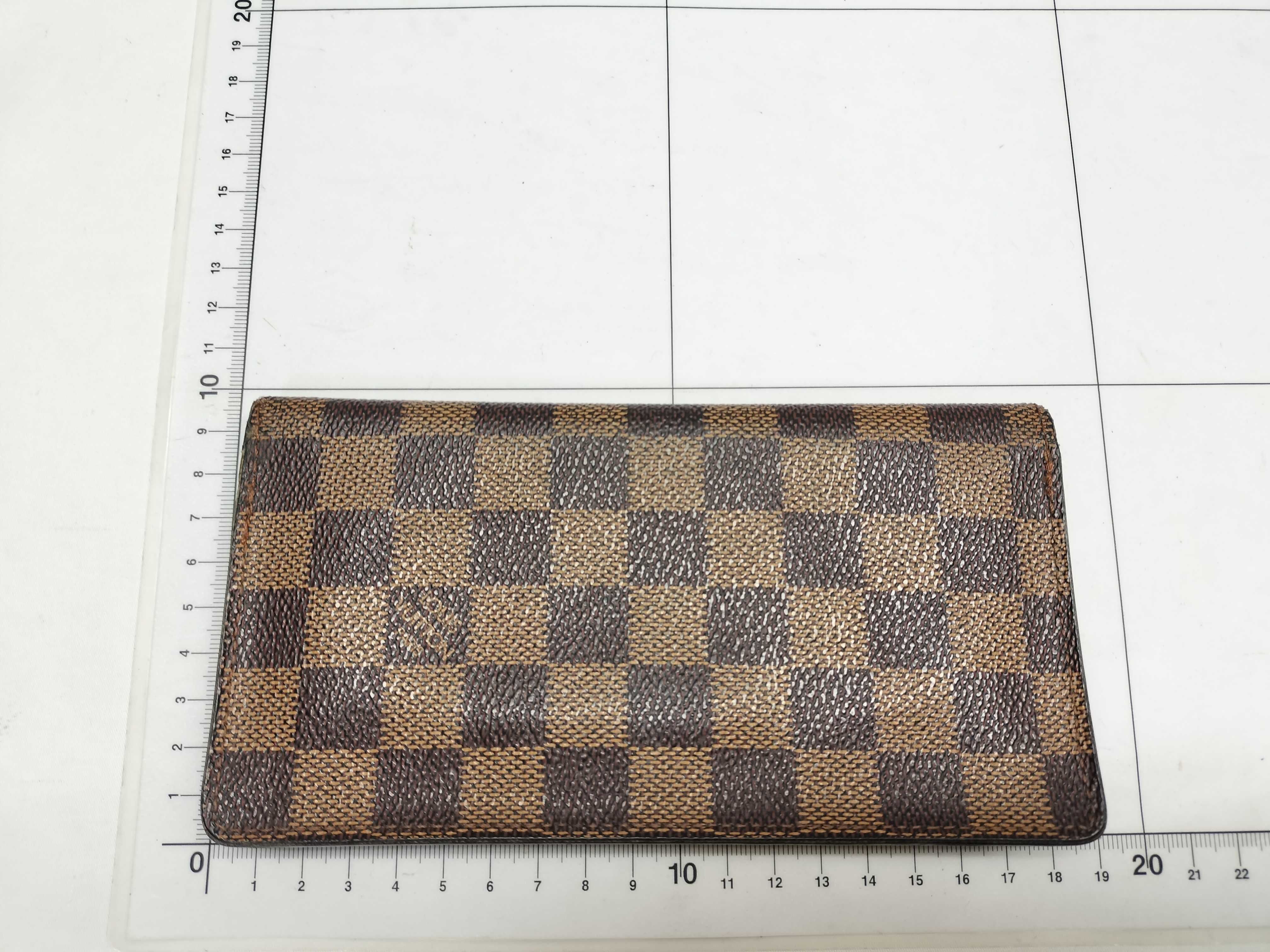 【水曜終了】(10229_0156)LOUIS VUITTON ダミエ ポルトカルトクレディ N60825 札入れ