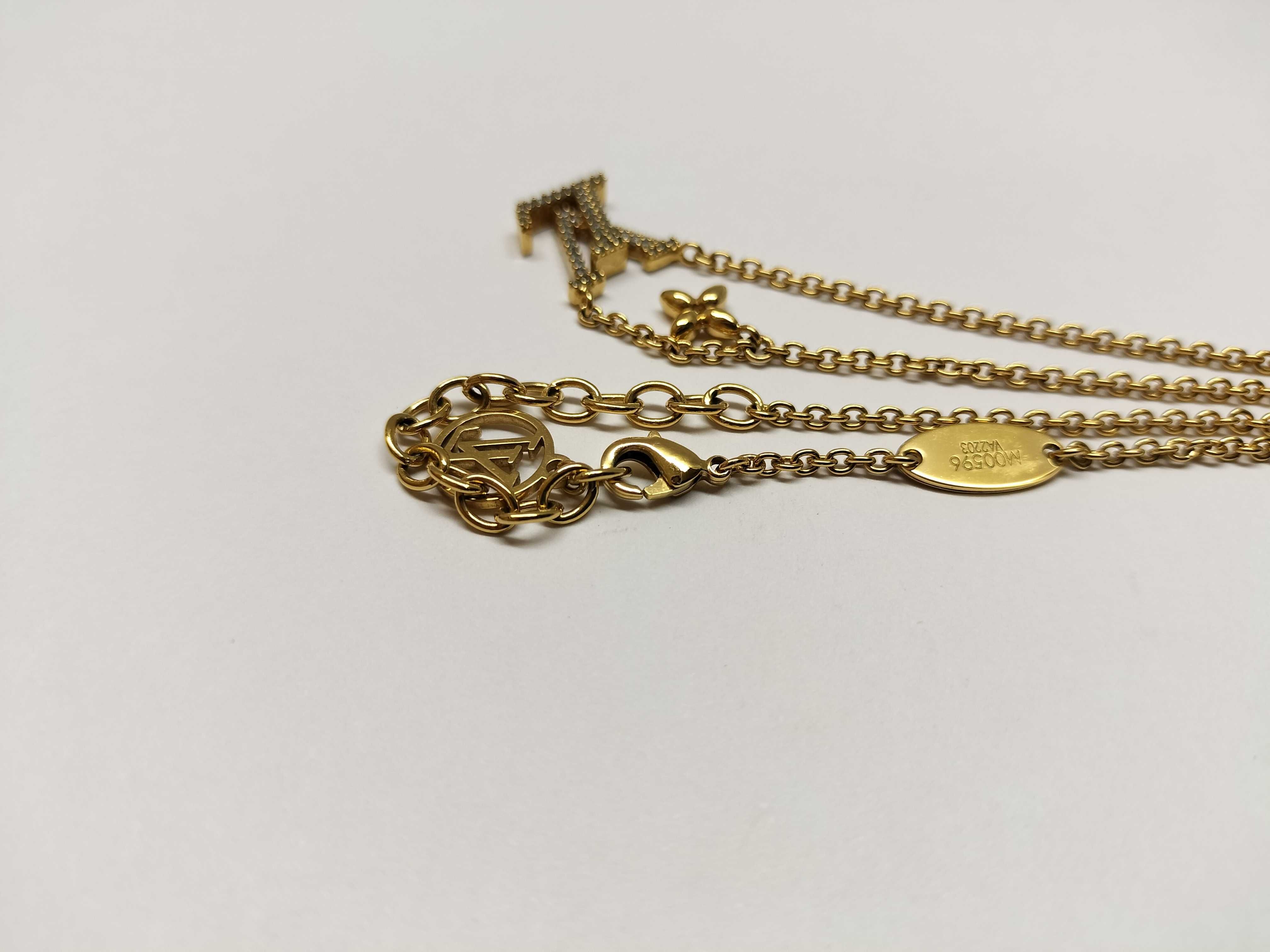 【水曜終了】(10218_0076)LOUIS VUITTON M00596 ネックレス・LVアイコニック ネックレス ネックレス
