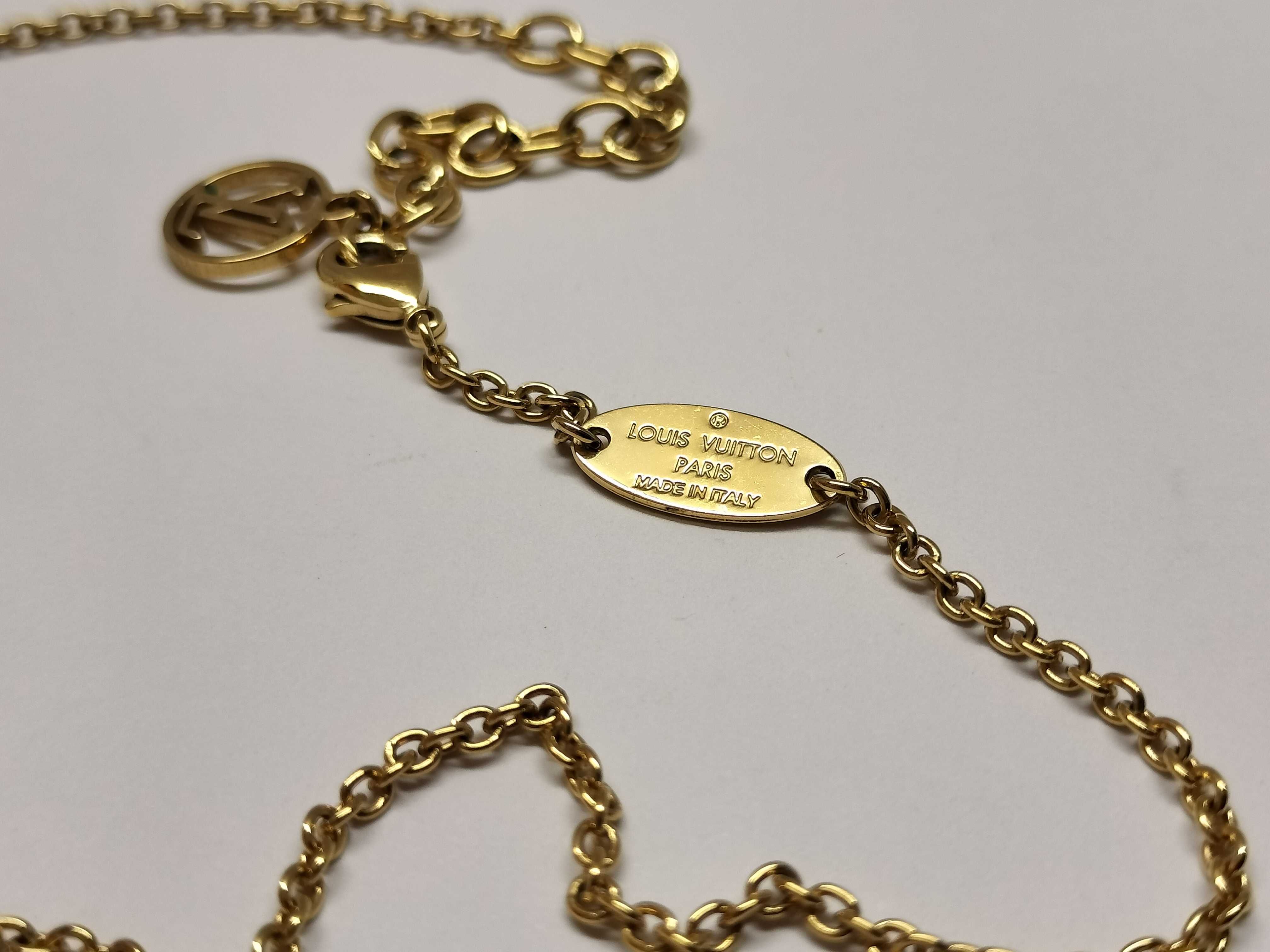 【水曜終了】(10218_0076)LOUIS VUITTON M00596 ネックレス・LVアイコニック ネックレス ネックレス