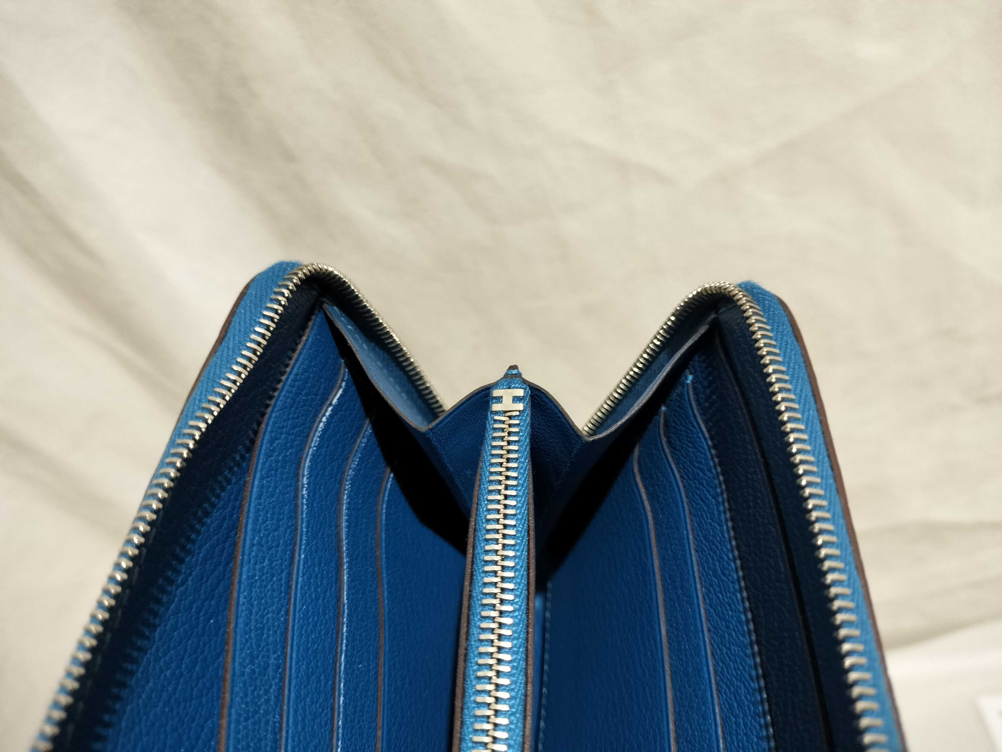 【水曜終了】(10216_0024)▼HERMES アザップ リザード 財布