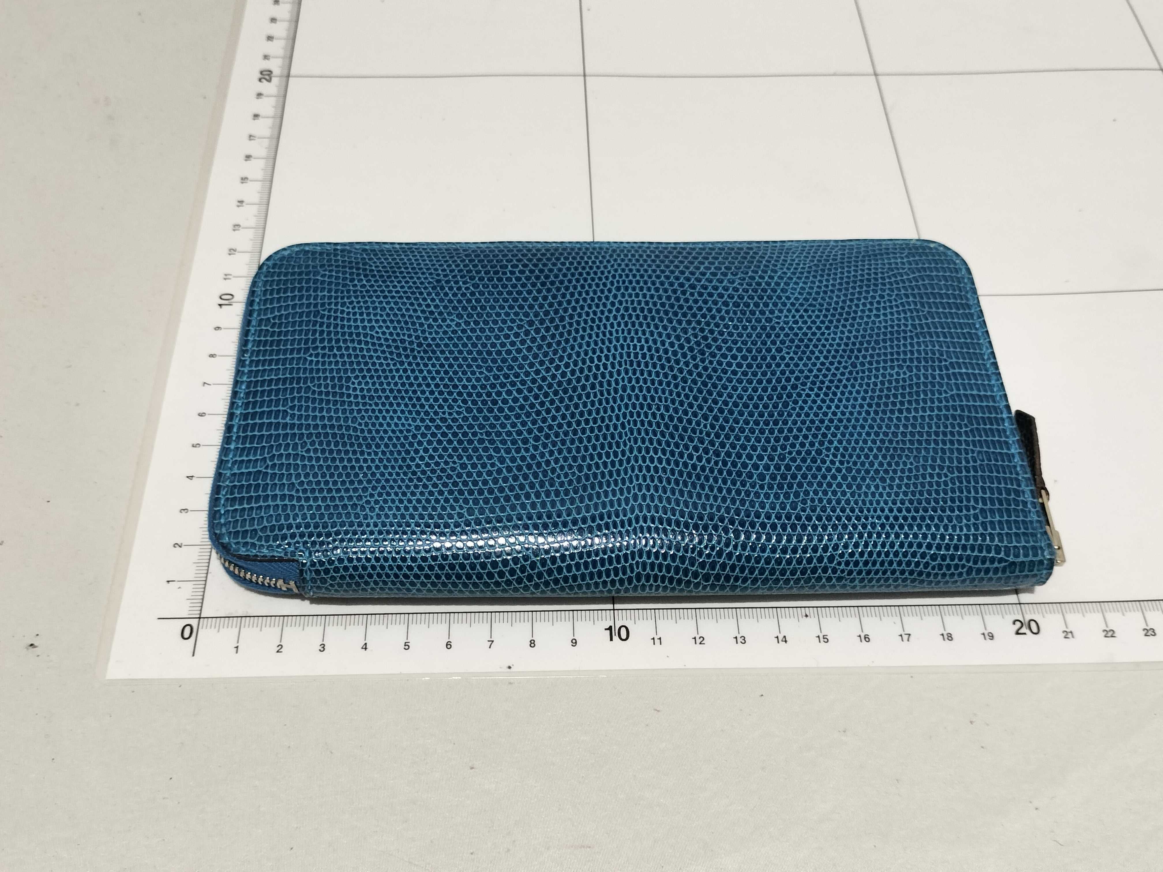 【水曜終了】(10216_0024)▼HERMES アザップ リザード 財布