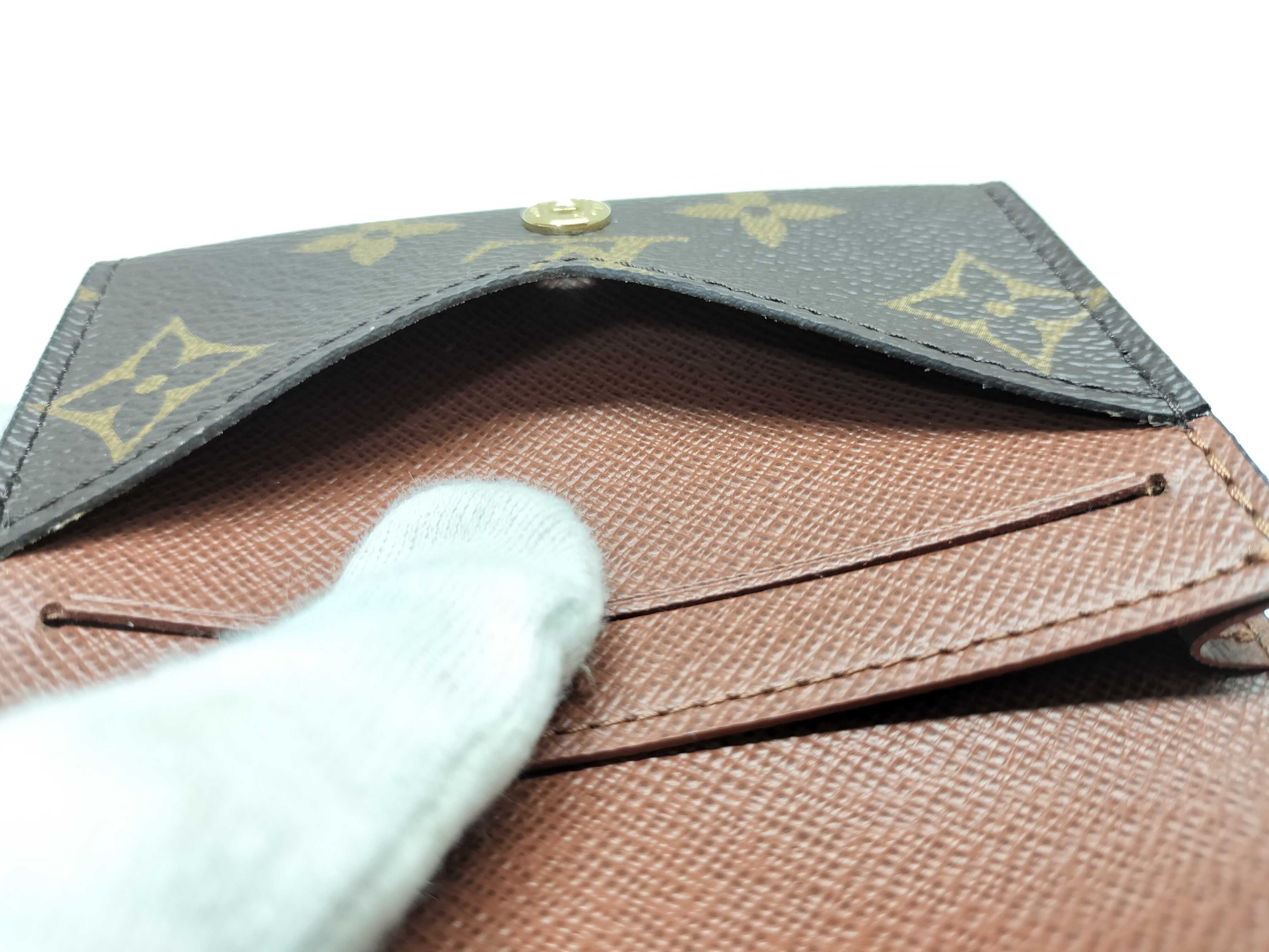 【水曜終了】(10218_0082)LOUIS VUITTON モノグラム M62920 アンヴェロップ・カルト ドゥ ヴィジット カードケース・パスケース・名刺入れ