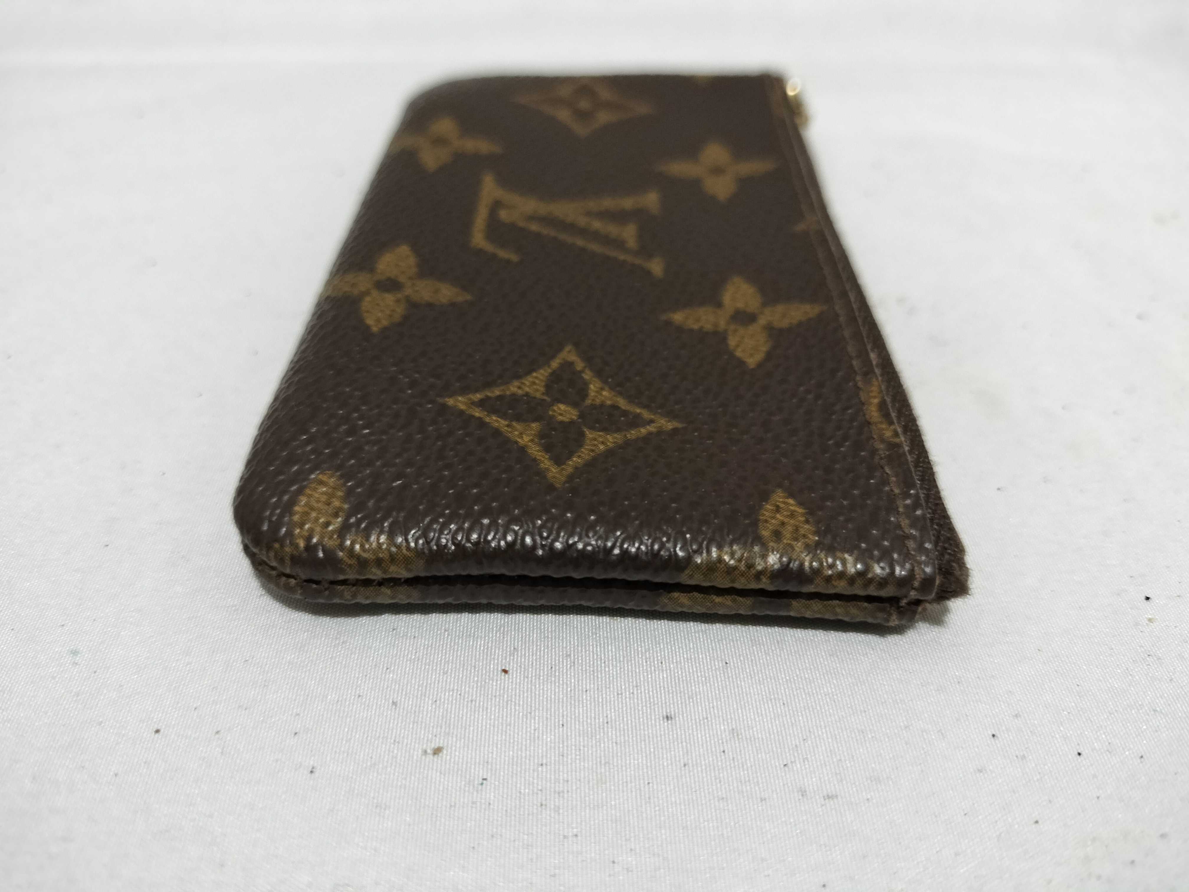 【水曜終了】(10229_0380)LOUIS VUITTON モノグラム M62650 ポシェット・クレ ファスナー破損 コインケース