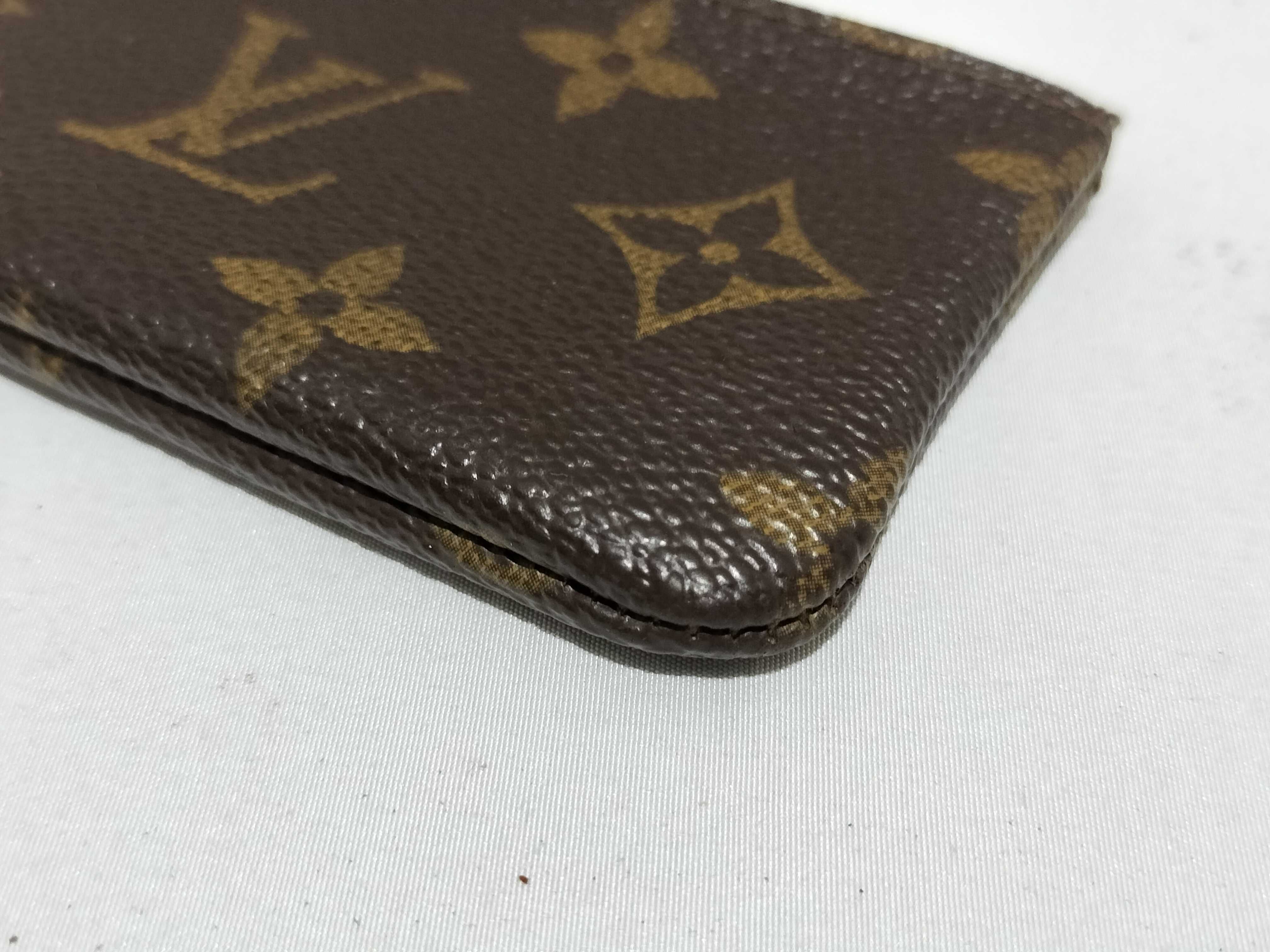 【水曜終了】(10229_0380)LOUIS VUITTON モノグラム M62650 ポシェット・クレ ファスナー破損 コインケース