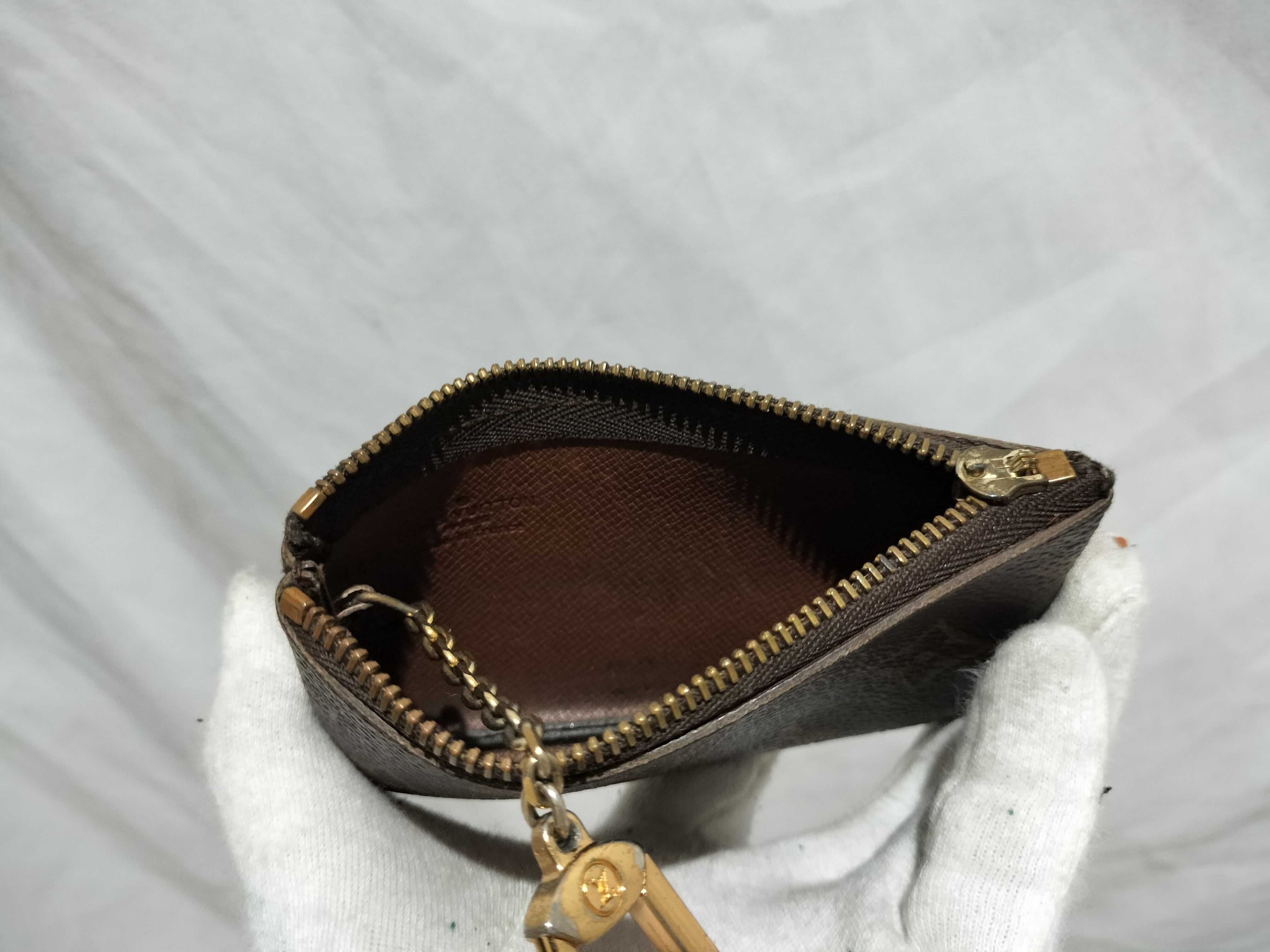 【水曜終了】(10229_0380)LOUIS VUITTON モノグラム M62650 ポシェット・クレ ファスナー破損 コインケース