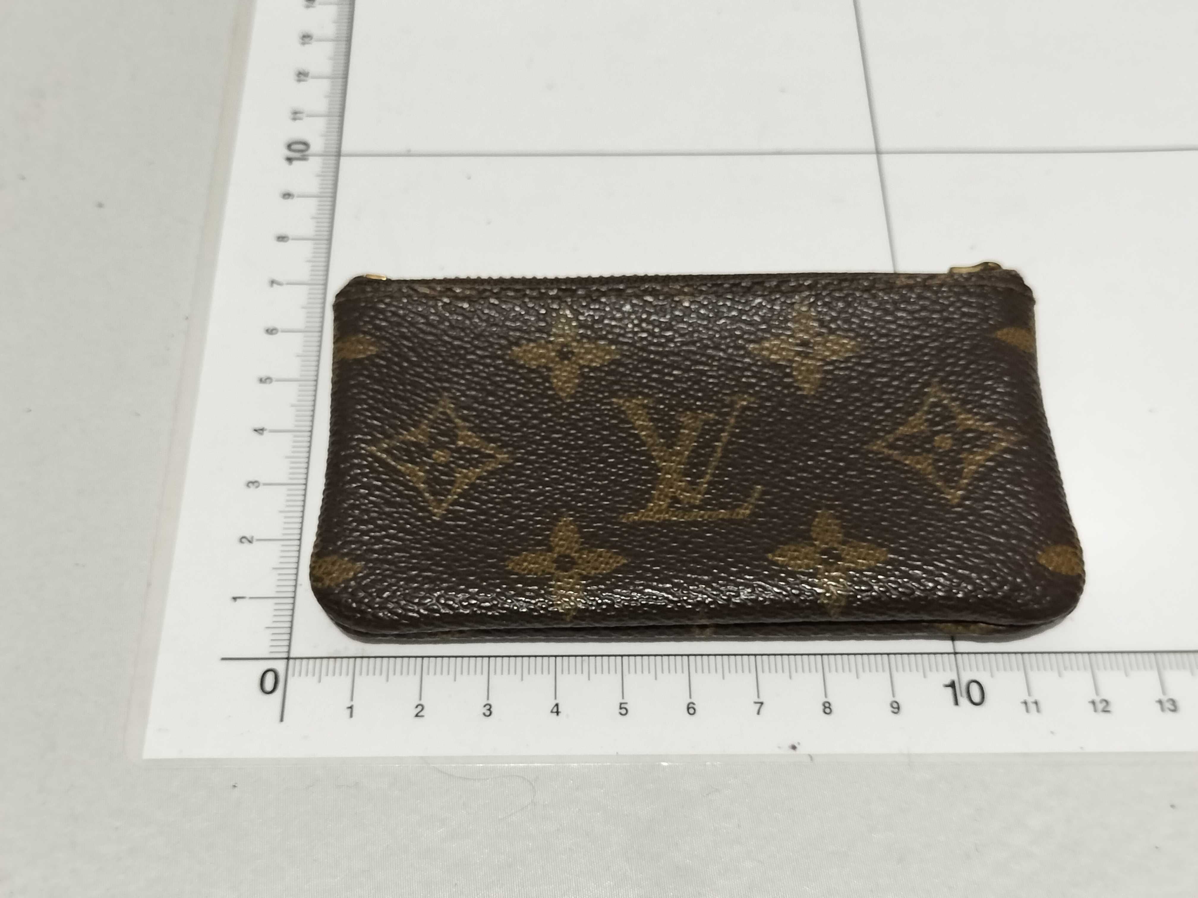 【水曜終了】(10229_0380)LOUIS VUITTON モノグラム M62650 ポシェット・クレ ファスナー破損 コインケース