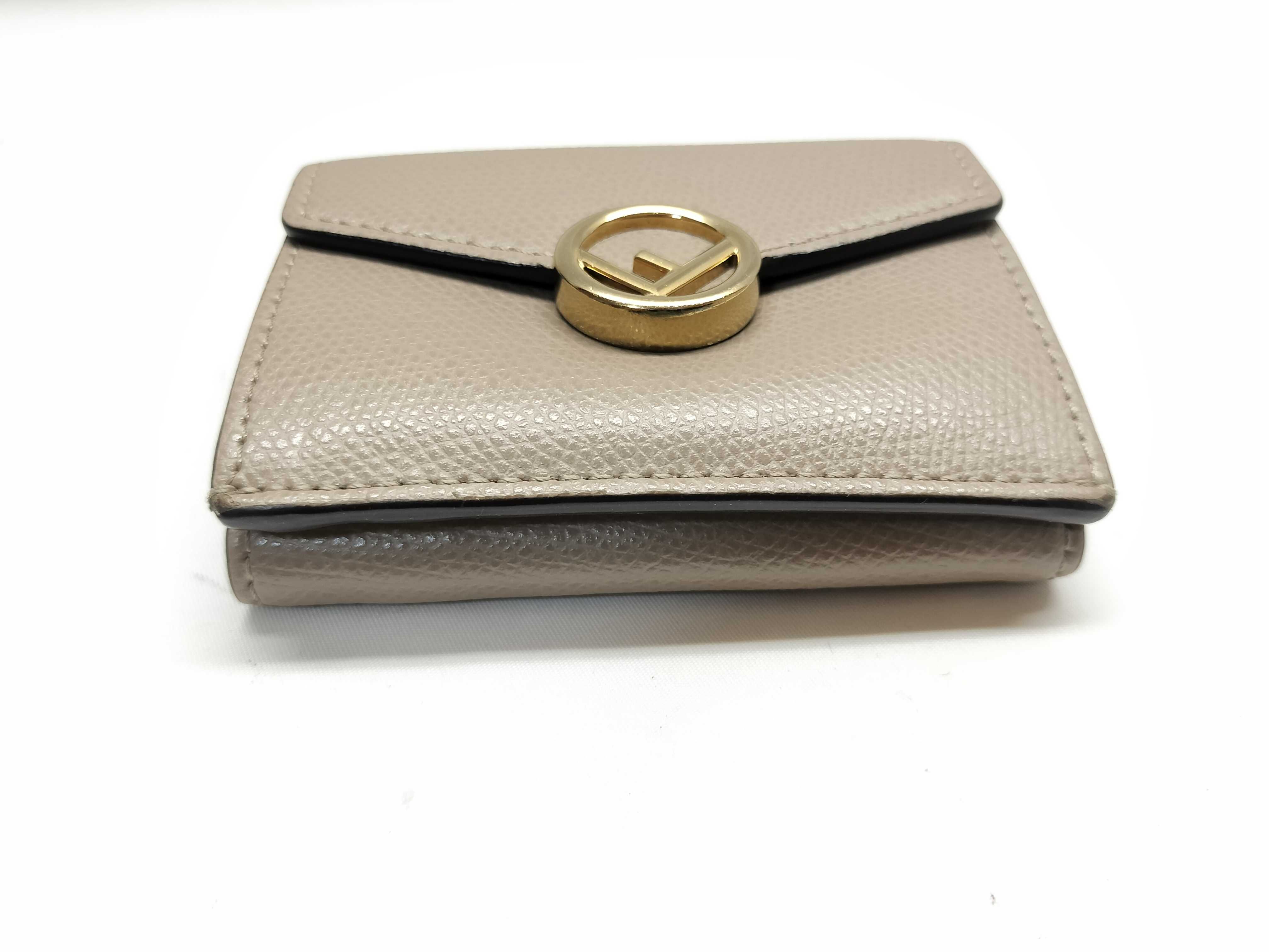 【水曜終了】(10221_0257)FENDI エフイズ コンパクトウォレット 財布 財布