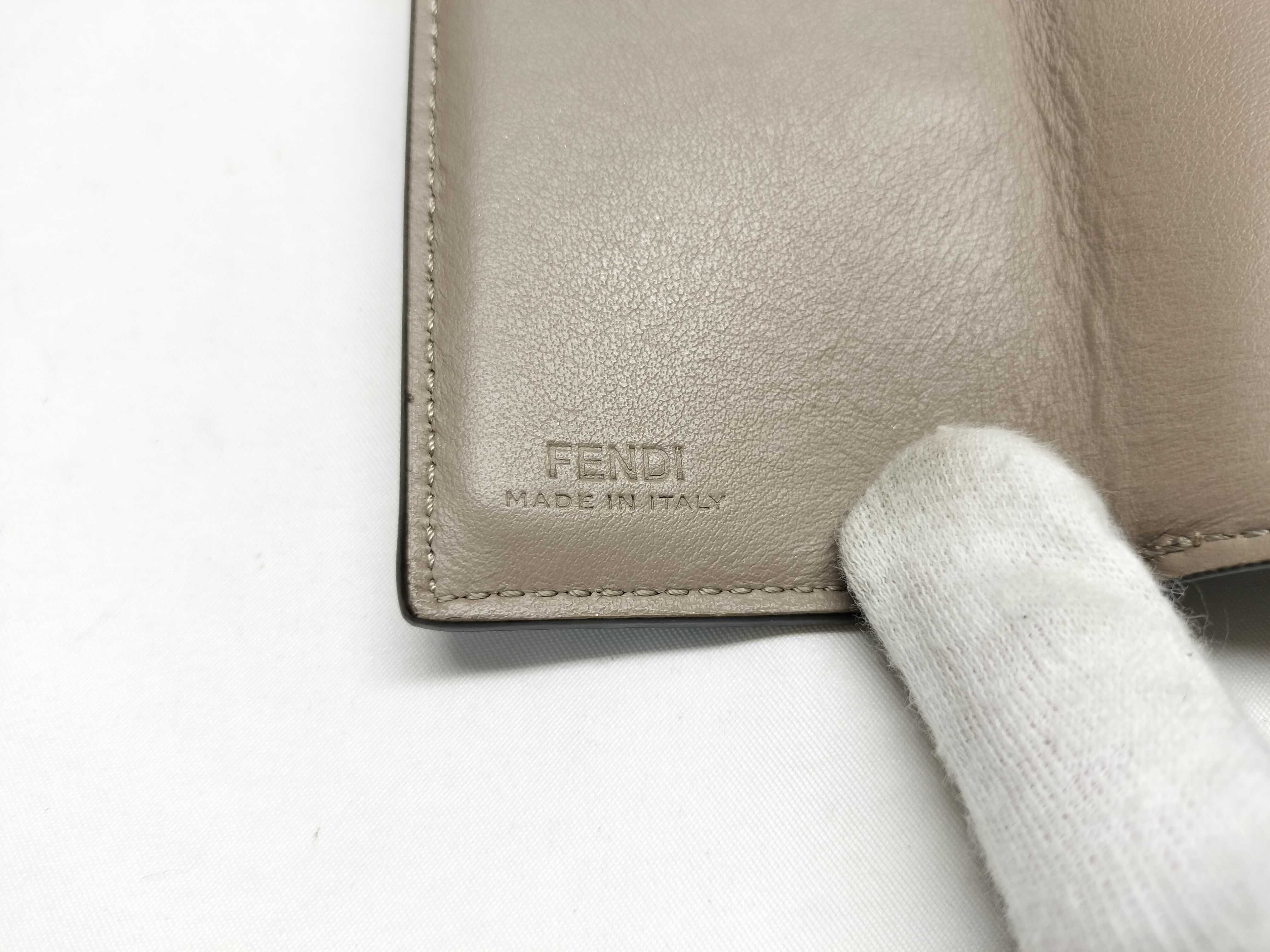 【水曜終了】(10221_0257)FENDI エフイズ コンパクトウォレット 財布 財布