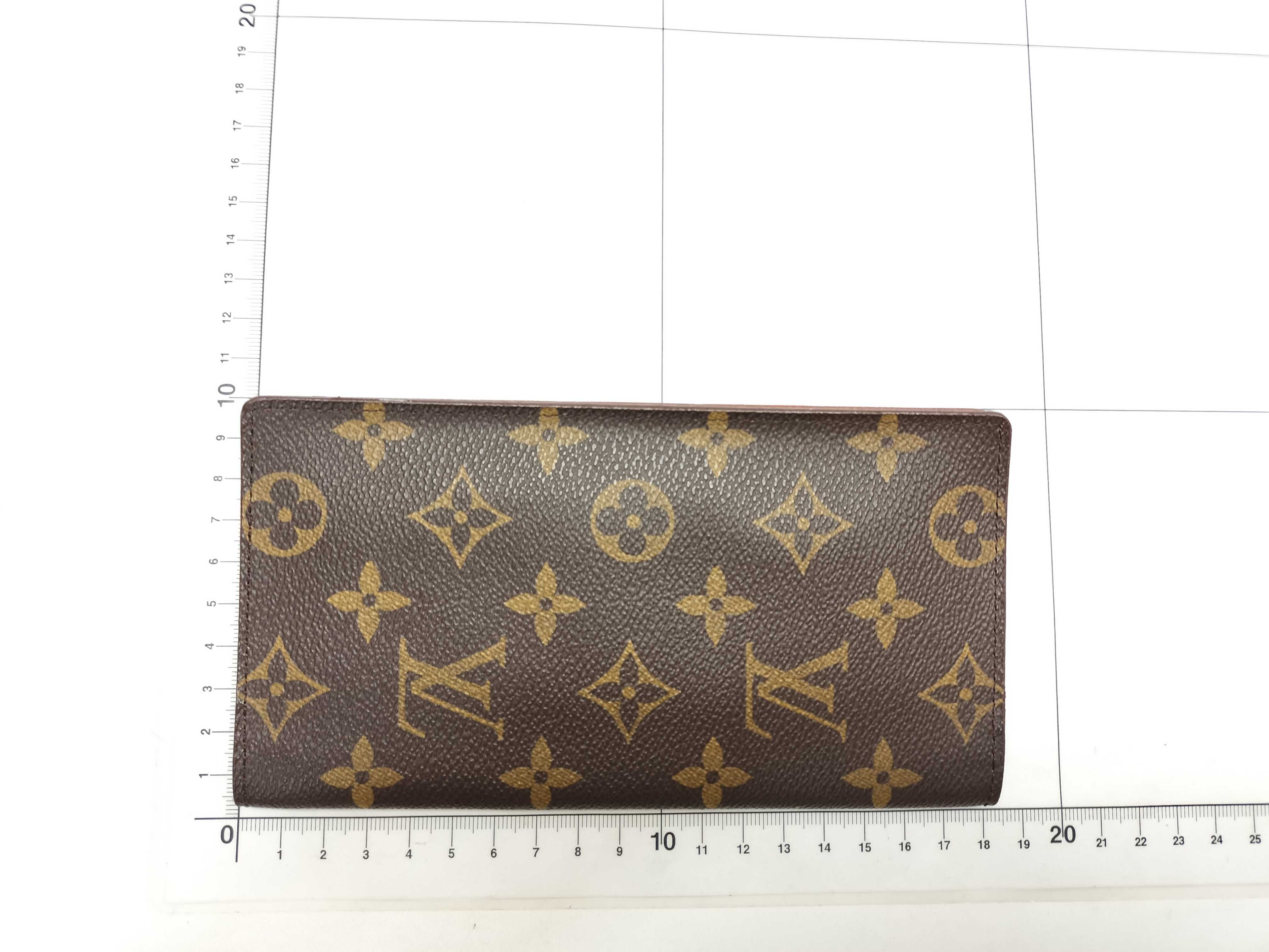 【水曜終了】(10229_0161)LOUIS VUITTON モノグラム M60825 ポルトカルトクレディ 札入れ