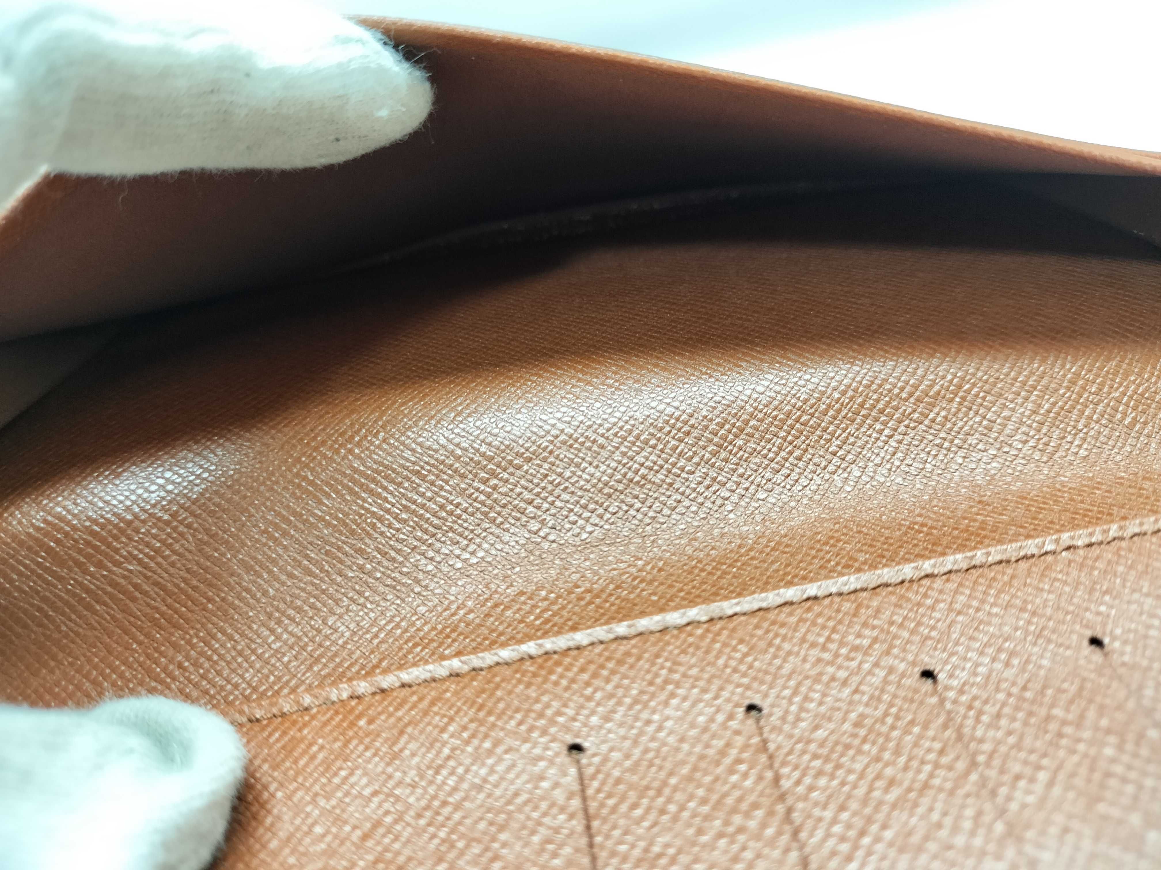 【水曜終了】(10229_0161)LOUIS VUITTON モノグラム M60825 ポルトカルトクレディ 札入れ