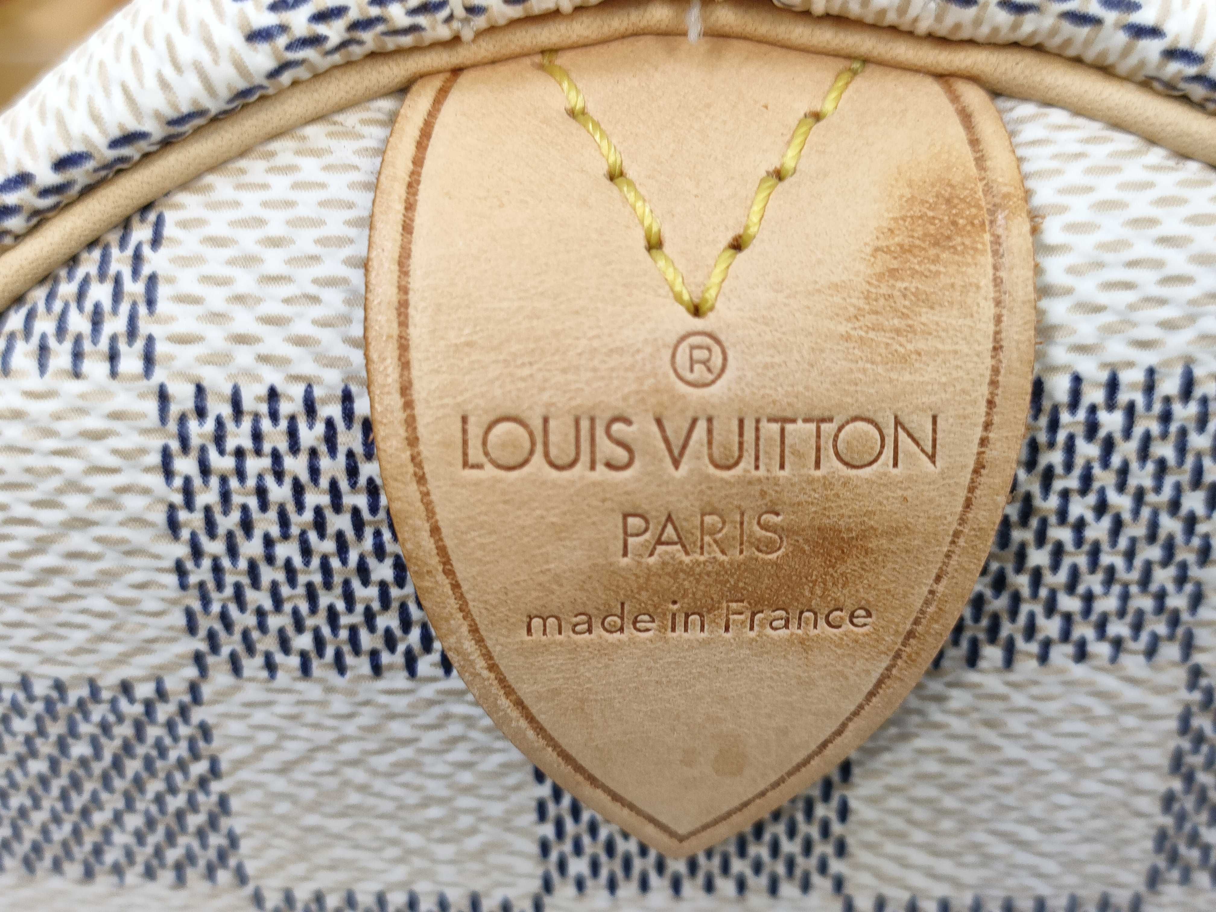 【水曜終了】(10218_0008)LOUIS VUITTON ダミエ アズール N41534 スピーディ25 ハンドバッグ