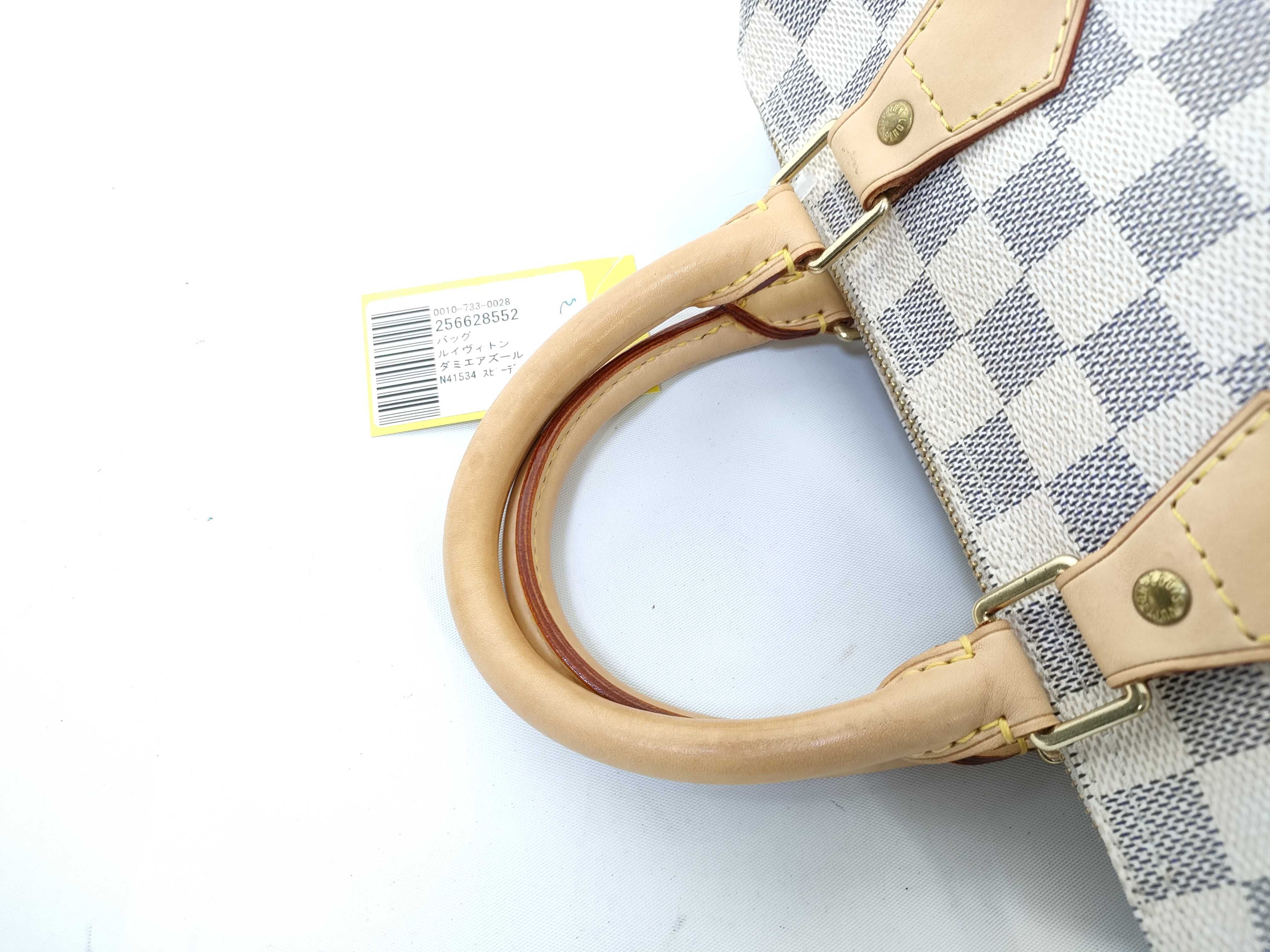 【水曜終了】(10218_0008)LOUIS VUITTON ダミエ アズール N41534 スピーディ25 ハンドバッグ