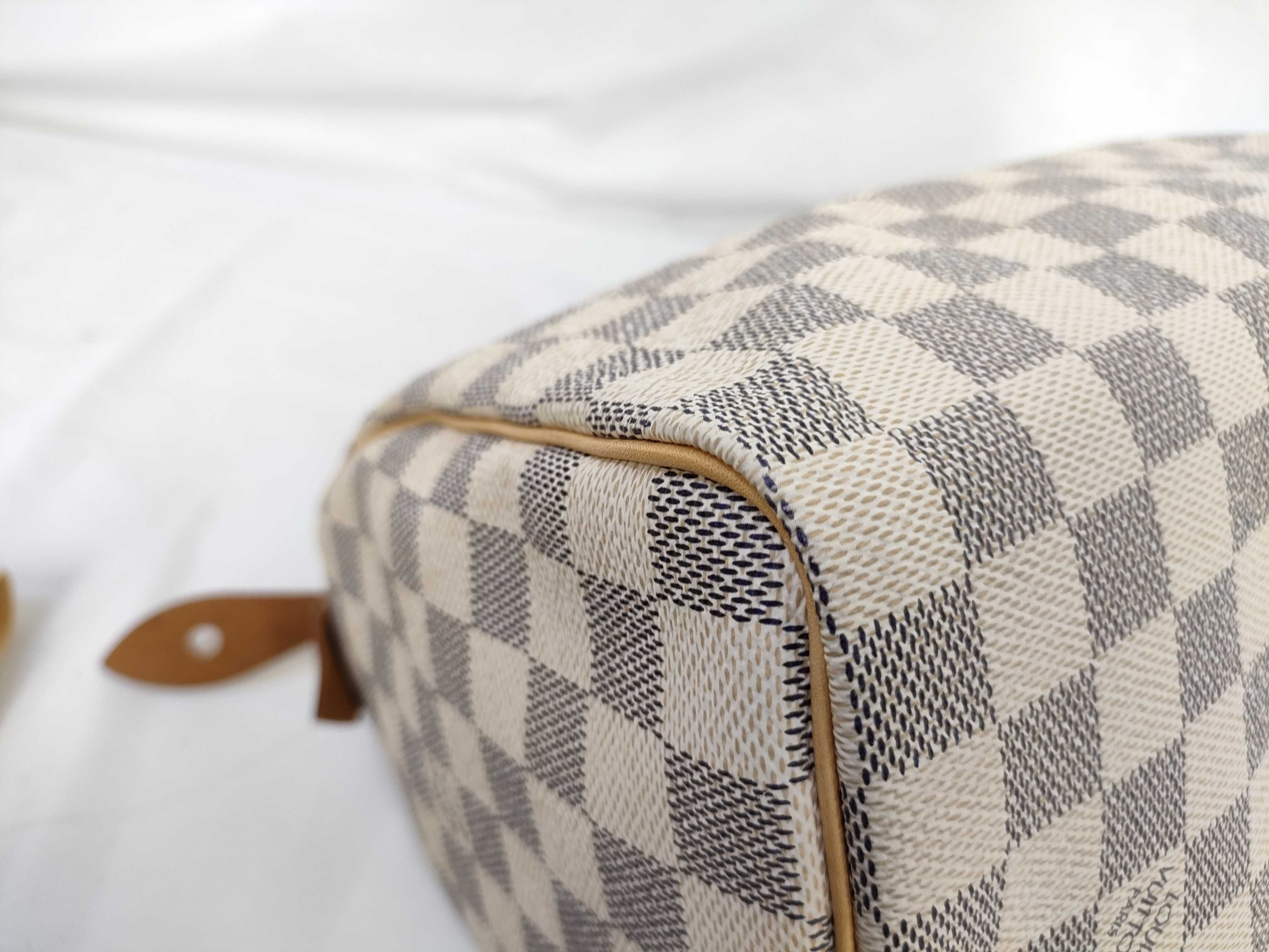 【水曜終了】(10218_0008)LOUIS VUITTON ダミエ アズール N41534 スピーディ25 ハンドバッグ