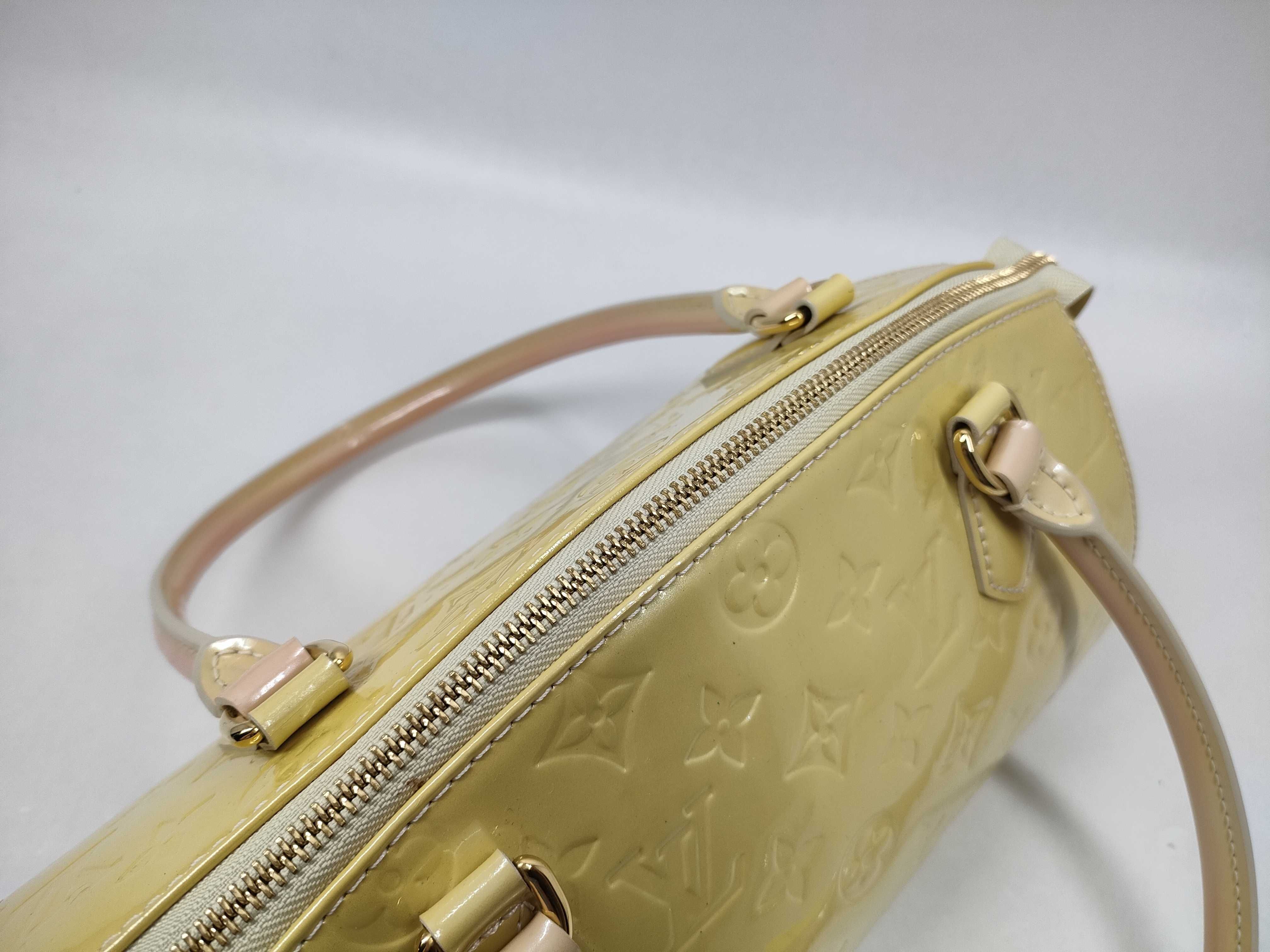 【水曜終了】(10229_0343)◆LOUIS VUITTON ヴェルニ M91491 シャーウッド ハンドバッグ