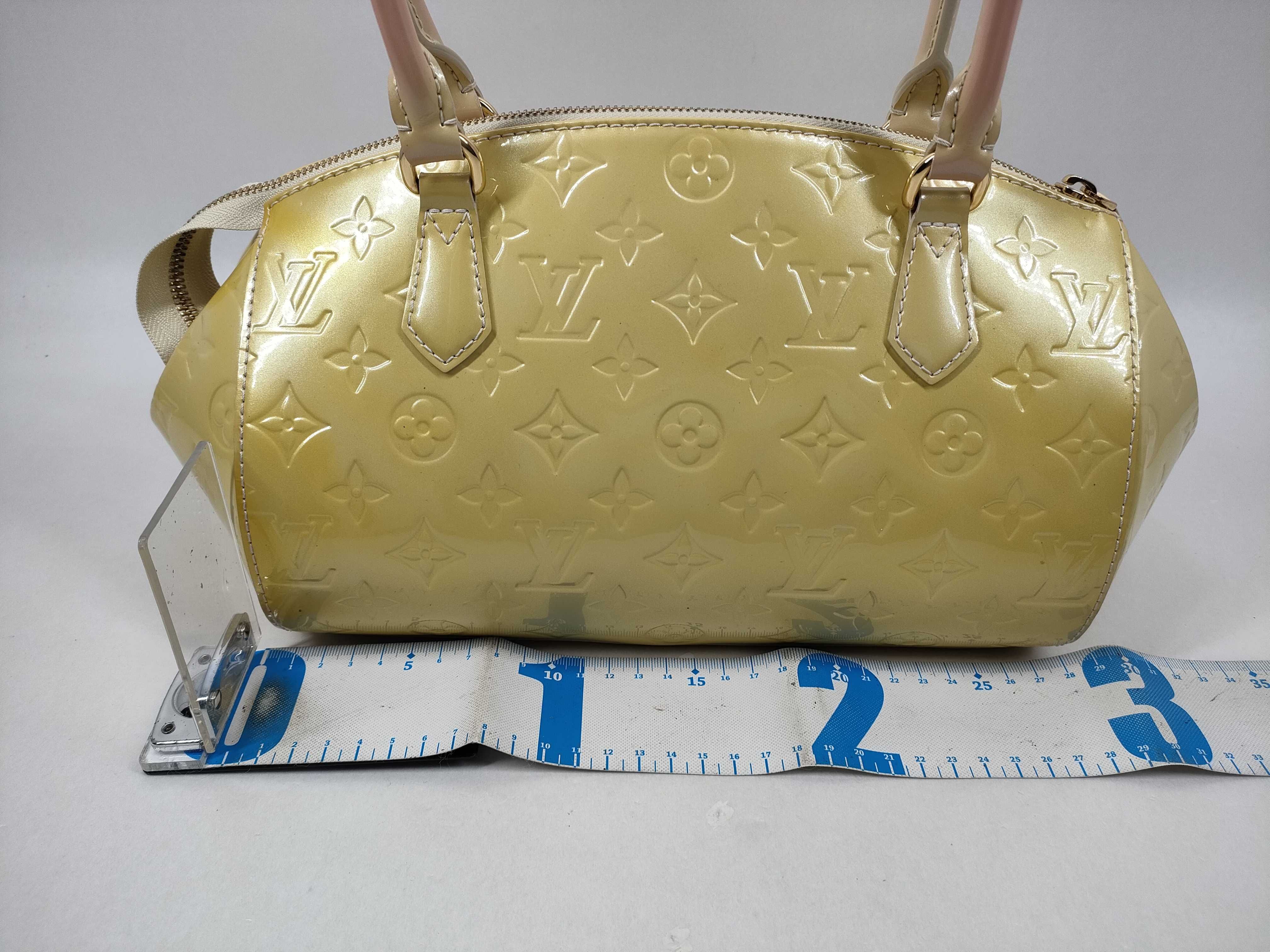 【水曜終了】(10229_0343)◆LOUIS VUITTON ヴェルニ M91491 シャーウッド ハンドバッグ