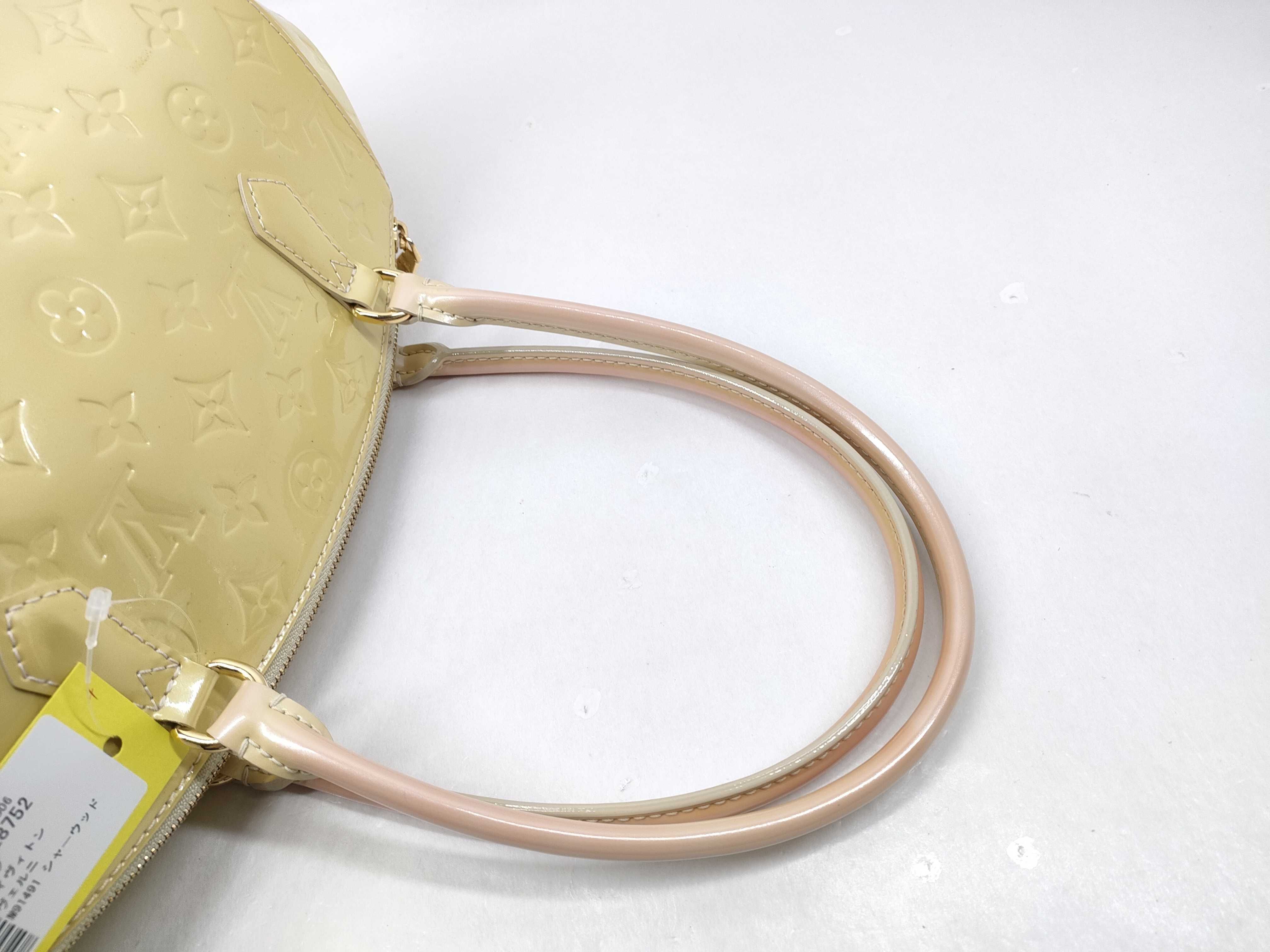 【水曜終了】(10229_0343)◆LOUIS VUITTON ヴェルニ M91491 シャーウッド ハンドバッグ