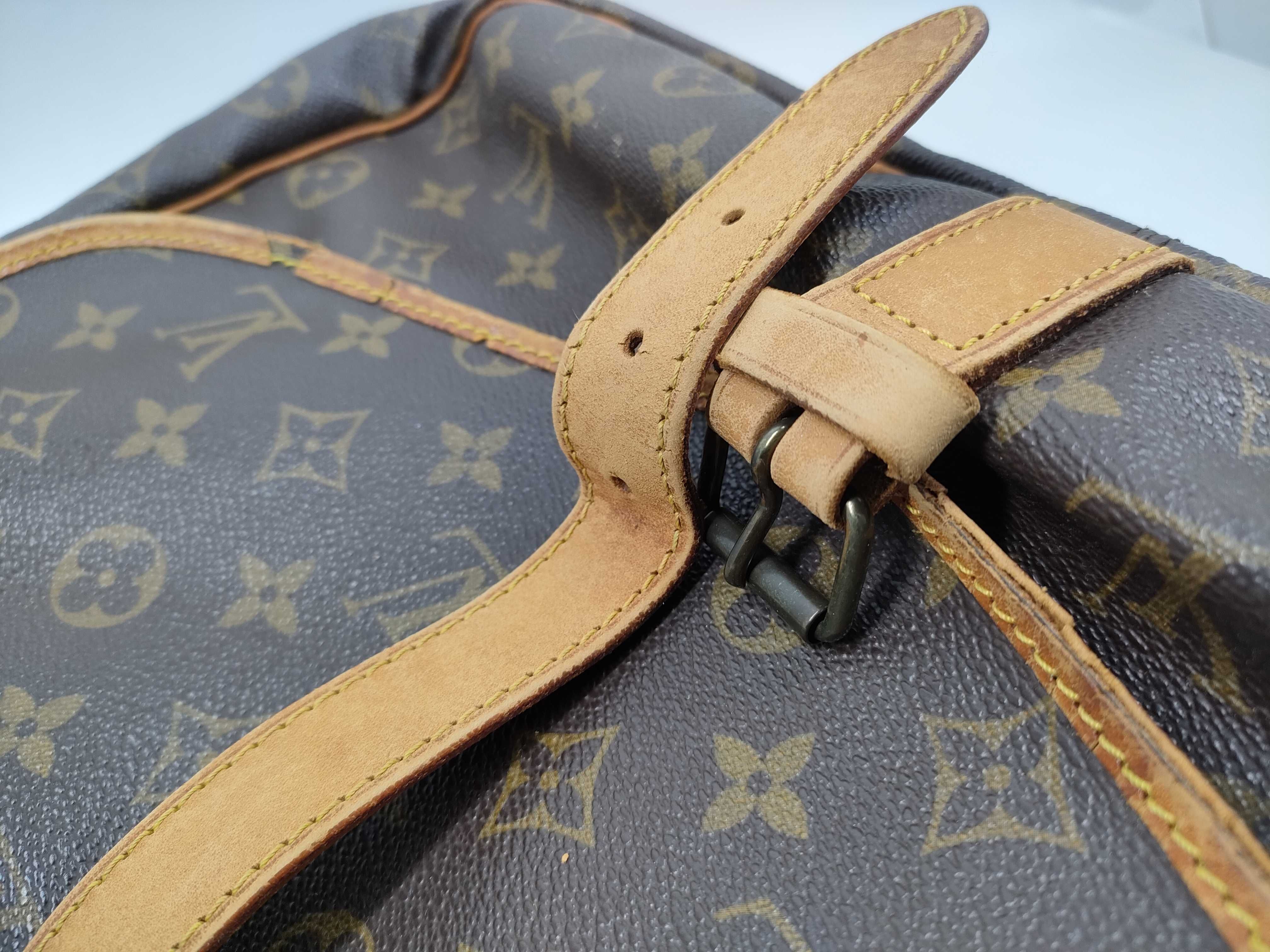 【水曜終了】(10229_0459)LOUIS VUITTON モノグラム M42254 ソミュール35 ショルダーバッグ