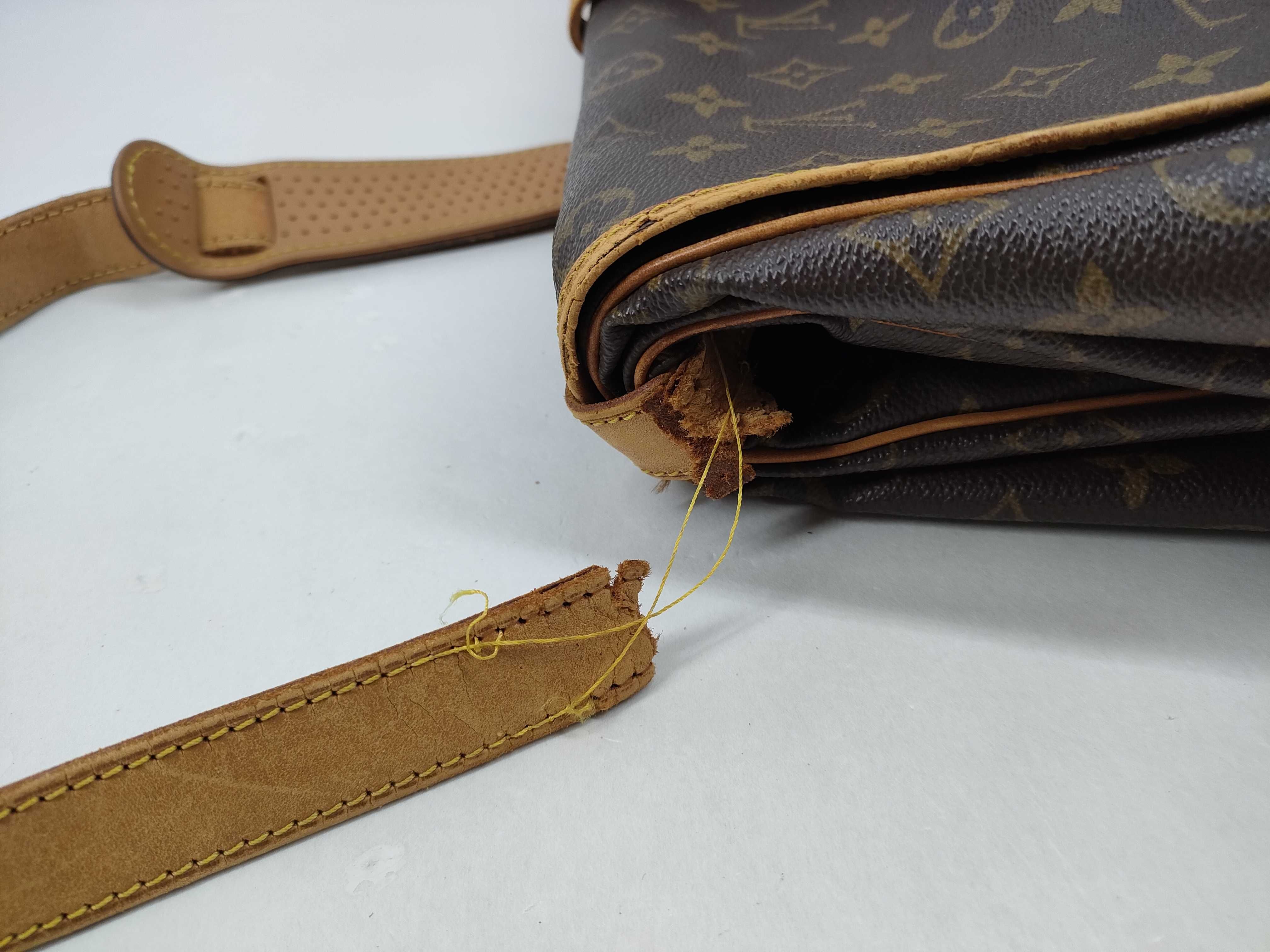 【水曜終了】(10229_0459)LOUIS VUITTON モノグラム M42254 ソミュール35 ショルダーバッグ