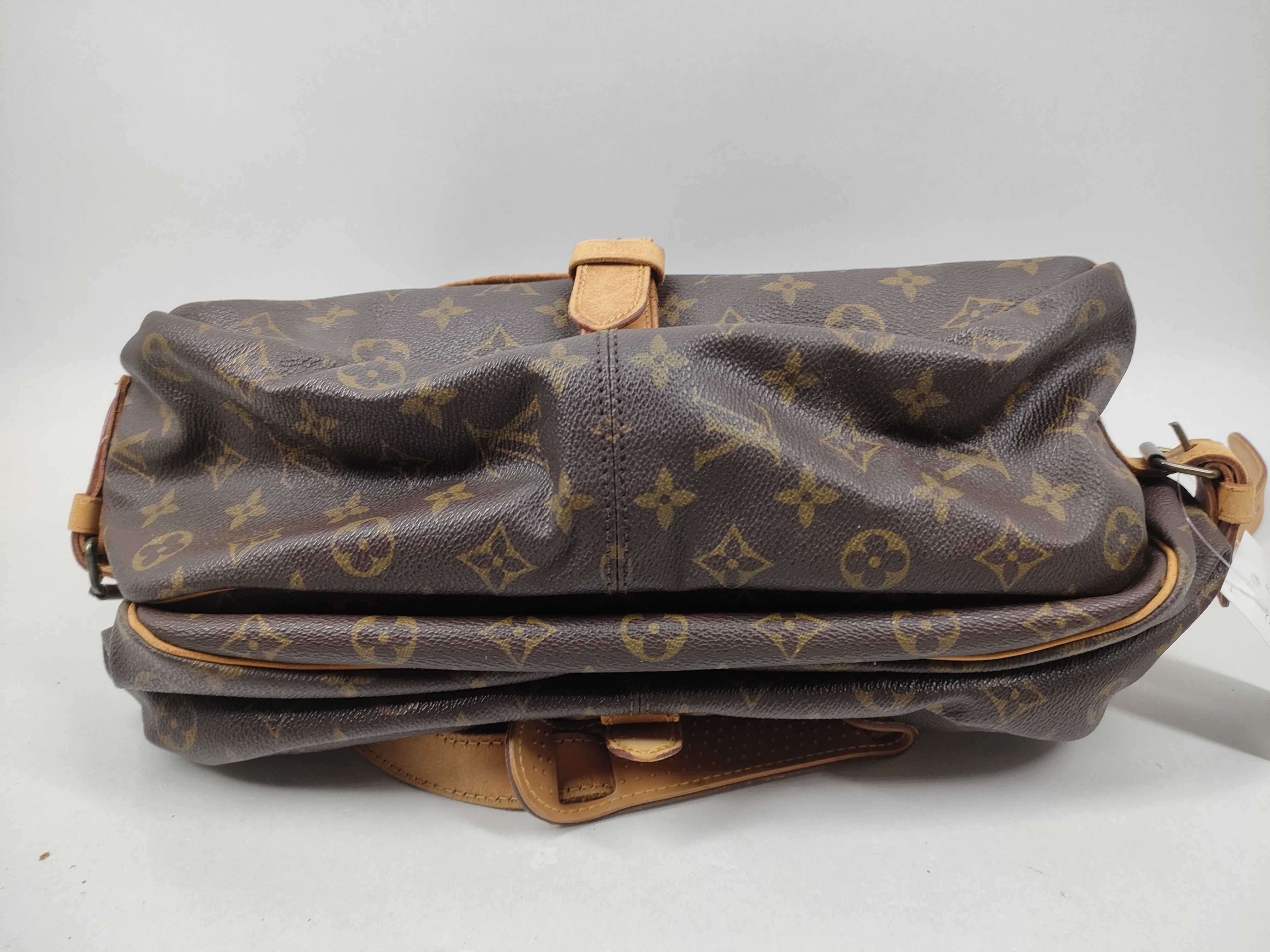 【水曜終了】(10229_0459)LOUIS VUITTON モノグラム M42254 ソミュール35 ショルダーバッグ