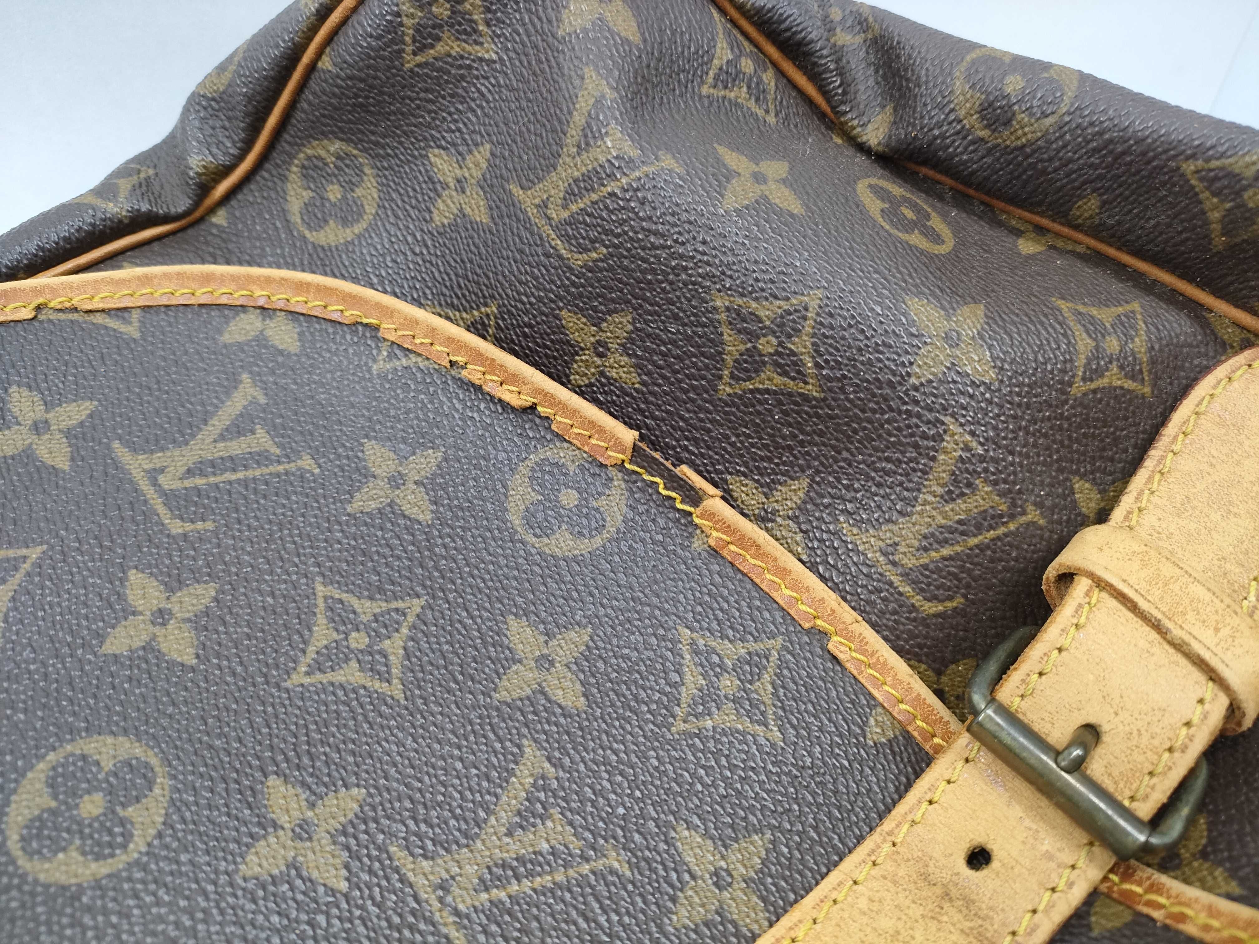 【水曜終了】(10229_0459)LOUIS VUITTON モノグラム M42254 ソミュール35 ショルダーバッグ