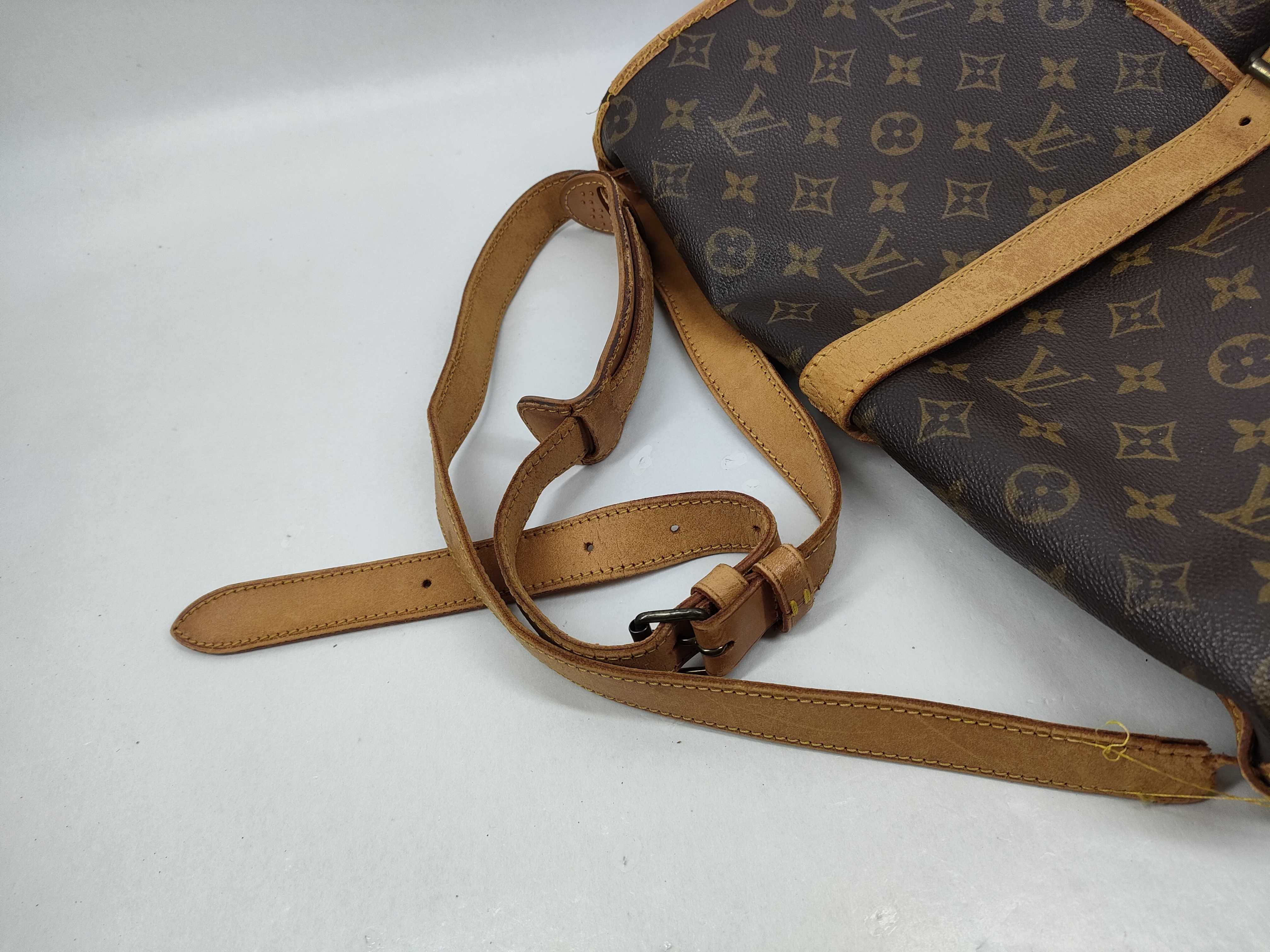 【水曜終了】(10229_0459)LOUIS VUITTON モノグラム M42254 ソミュール35 ショルダーバッグ