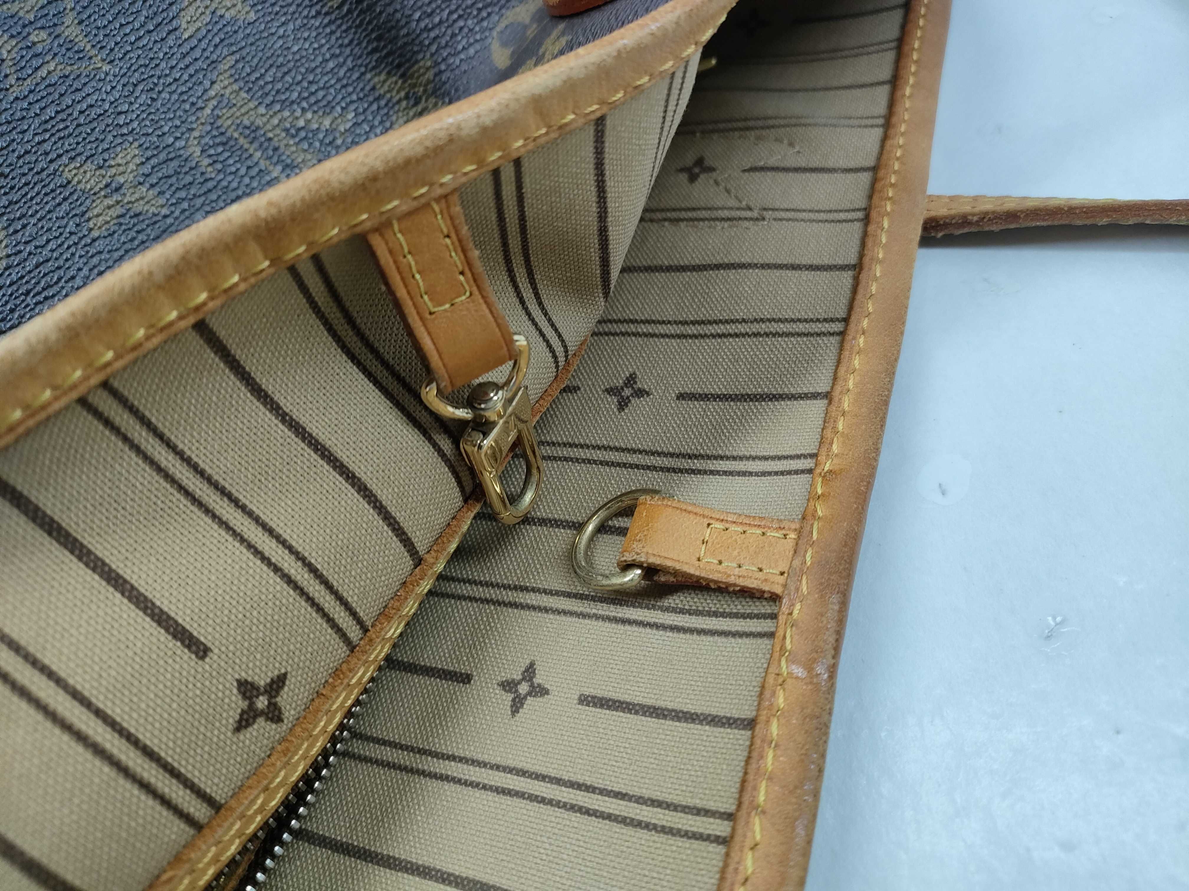 【水曜終了】(10229_0063)LOUIS VUITTON モノグラム M40156 ネヴァーフルMM 旧型 トートバッグ