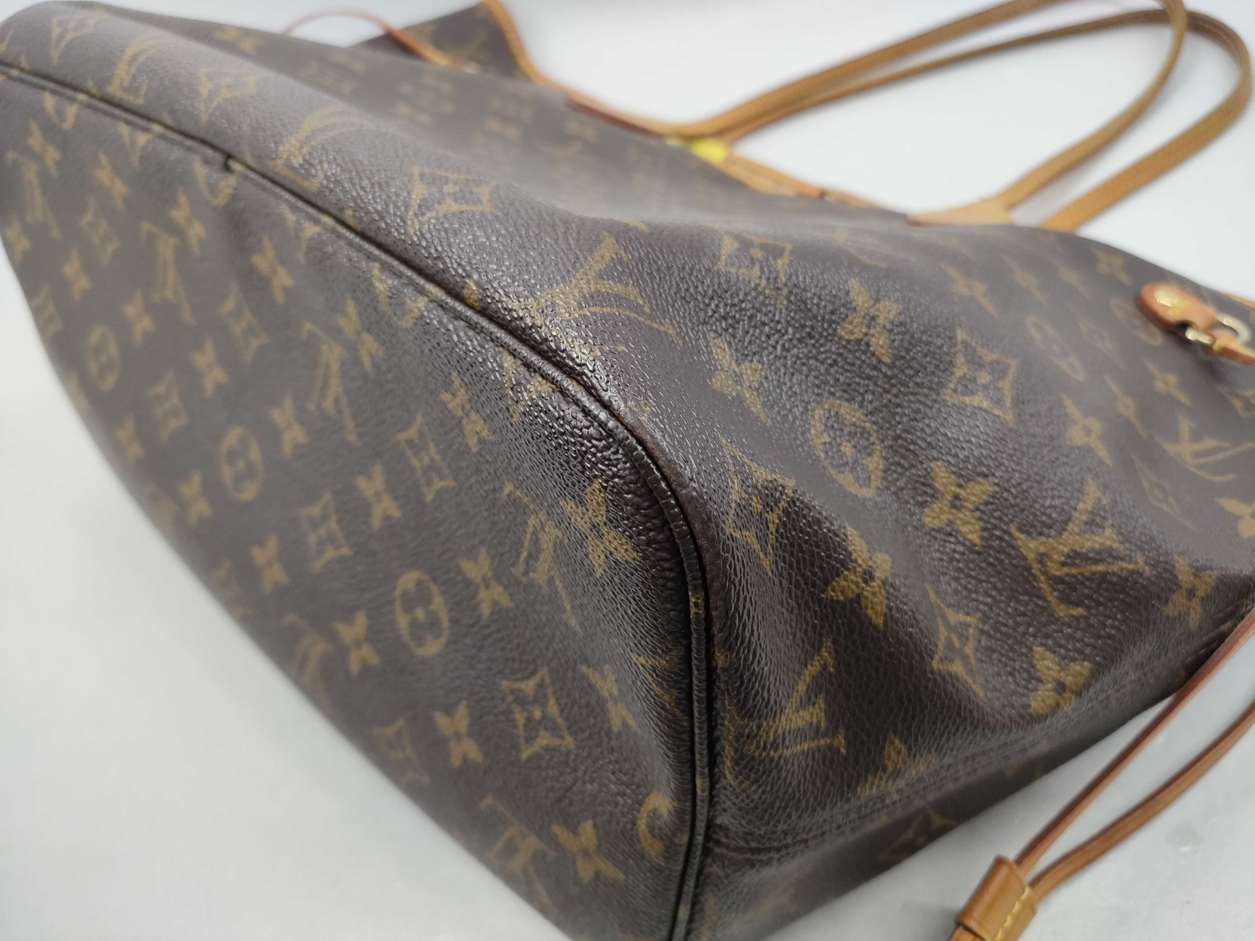 【水曜終了】(10229_0063)LOUIS VUITTON モノグラム M40156 ネヴァーフルMM 旧型 トートバッグ
