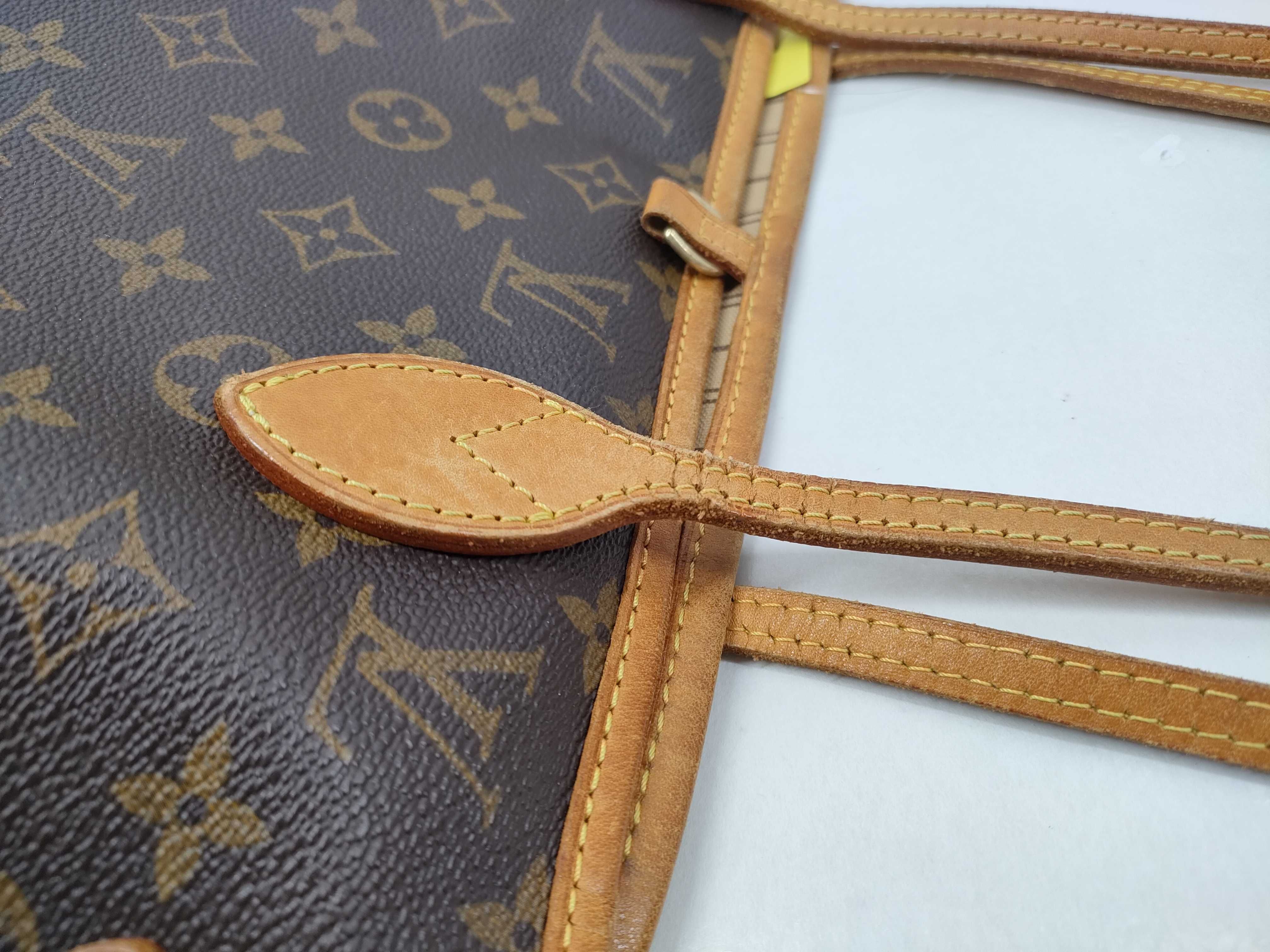 【水曜終了】(10229_0063)LOUIS VUITTON モノグラム M40156 ネヴァーフルMM 旧型 トートバッグ